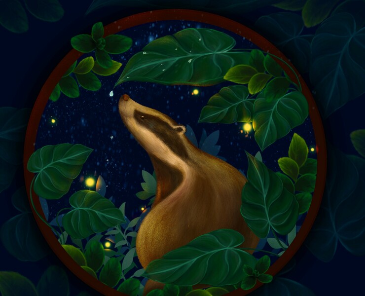 Illustrations for #Huge_challenge — Иллюстрация, Анимация на Dprofile
