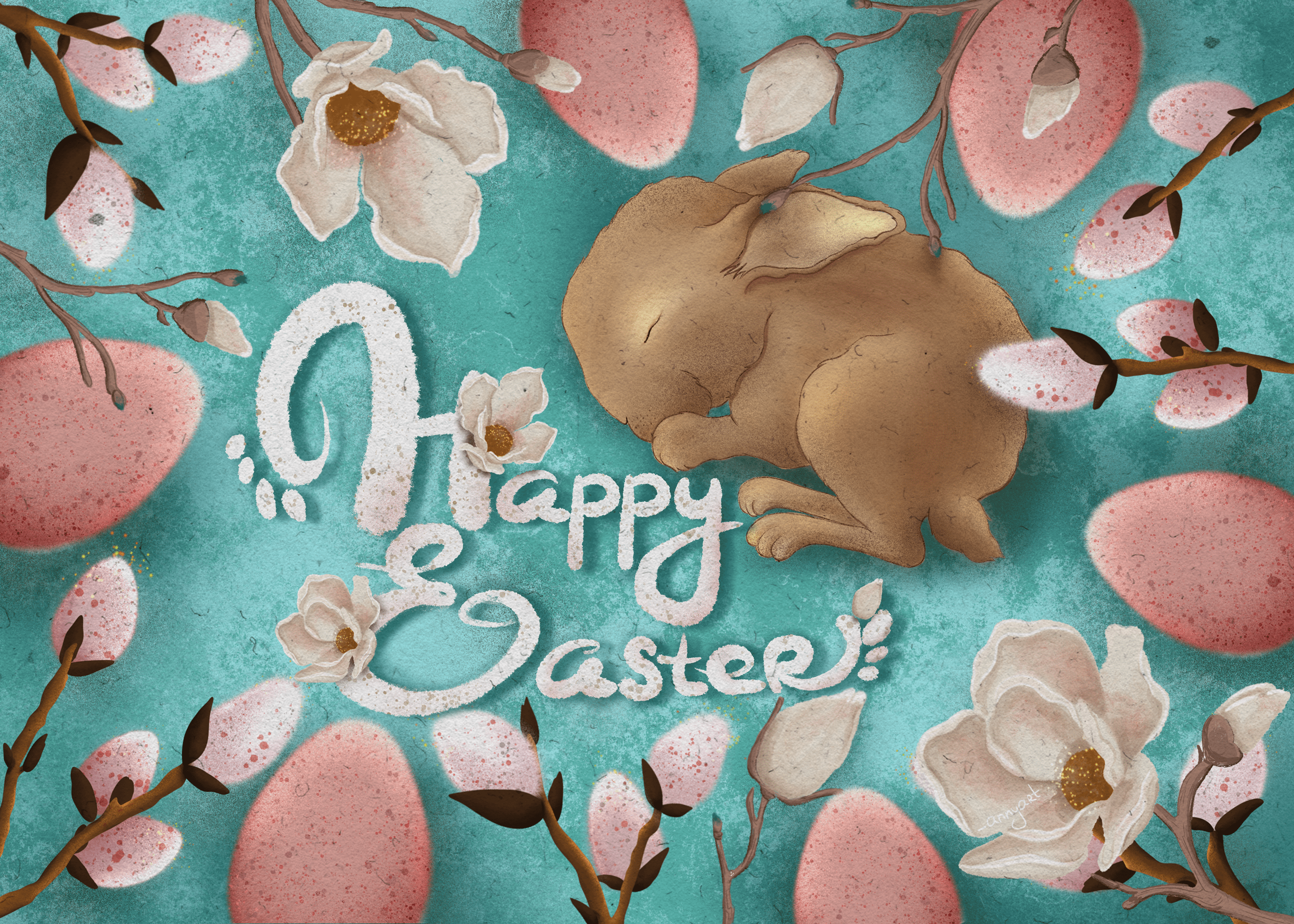 Easter postcards — Изображение №1 — Иллюстрация, Анимация на Dprofile