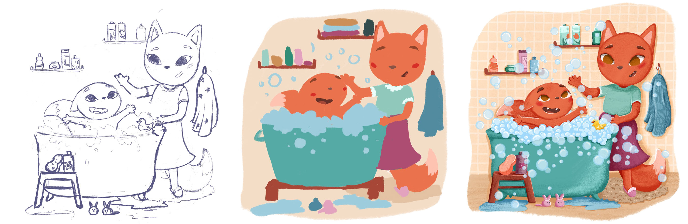 HAPPY PETS WEEK children illustration — Изображение №9 — Иллюстрация на Dprofile