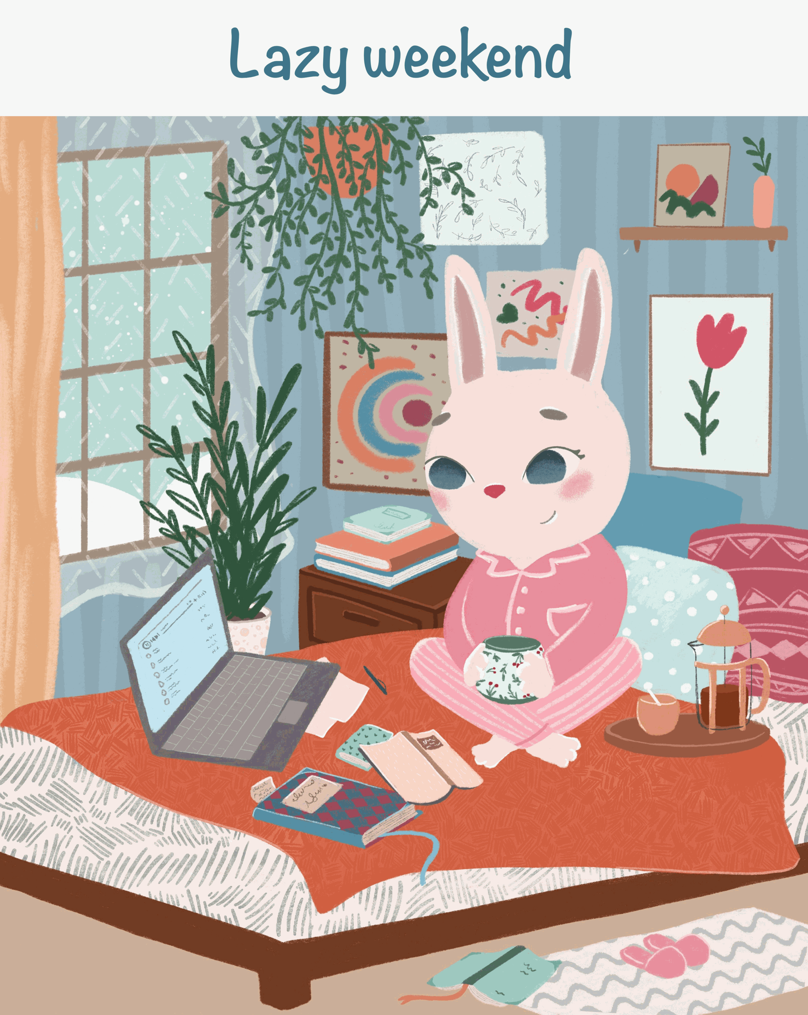 HAPPY PETS WEEK children illustration — Изображение №11 — Иллюстрация на Dprofile