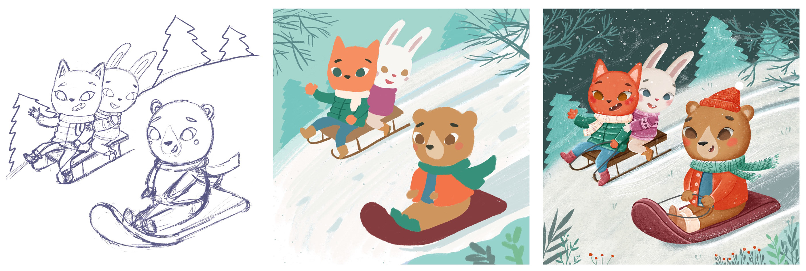 HAPPY PETS WEEK children illustration — Изображение №3 — Иллюстрация на Dprofile