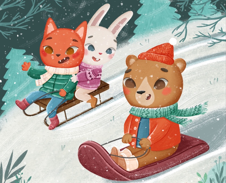 HAPPY PETS WEEK children illustration — Иллюстрация на Dprofile