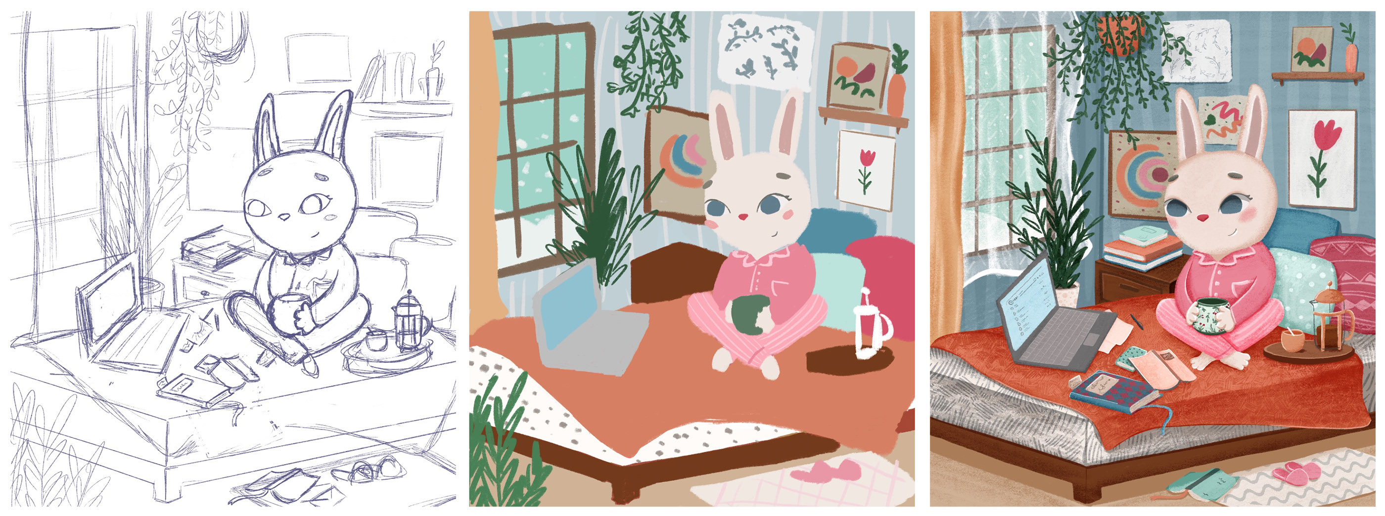 HAPPY PETS WEEK children illustration — Изображение №12 — Иллюстрация на Dprofile