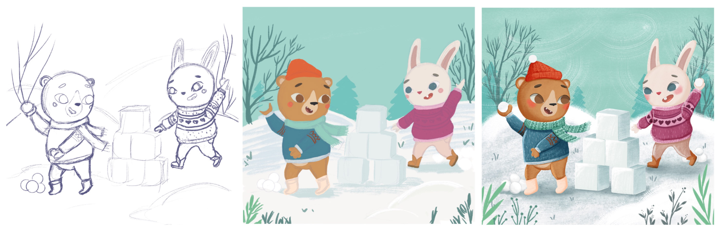 HAPPY PETS WEEK children illustration — Изображение №6 — Иллюстрация на Dprofile