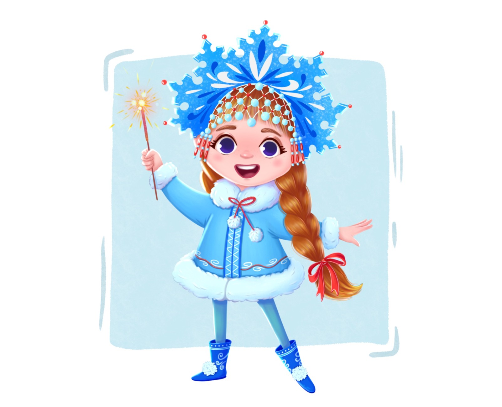 Детские новогодние головоломки — Иллюстрация на Dprofile