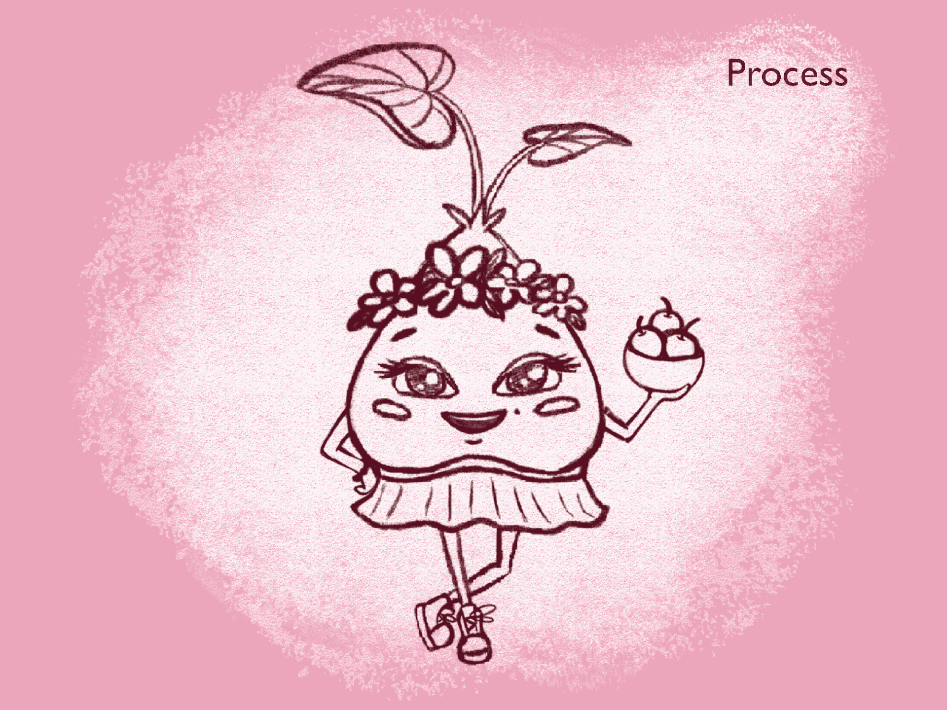 Brand Character. Gina Healthy buckwheat seed — Изображение №10 — Брендинг, Иллюстрация на Dprofile