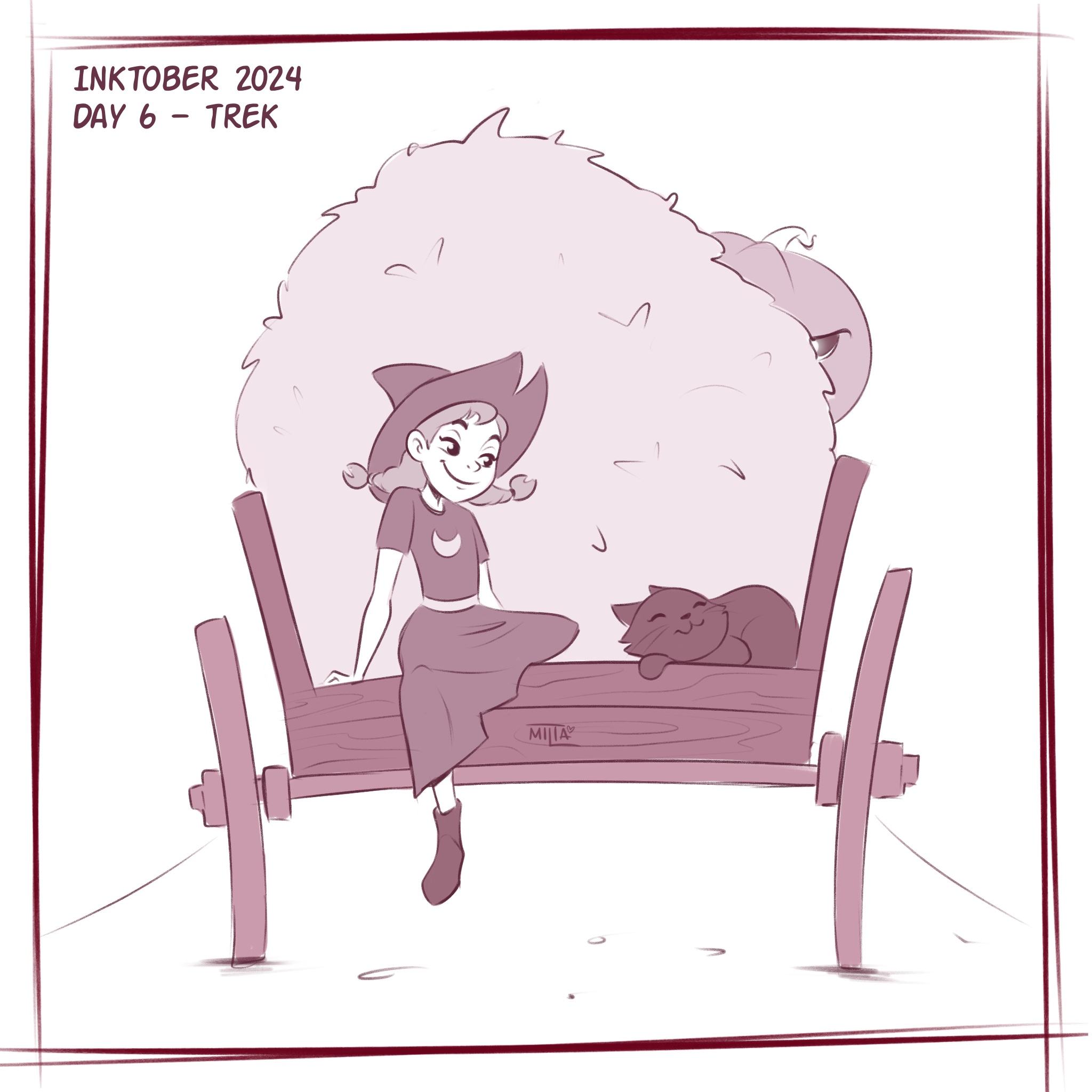 Inktober 2024 — Изображение №7 — Иллюстрация на Dprofile