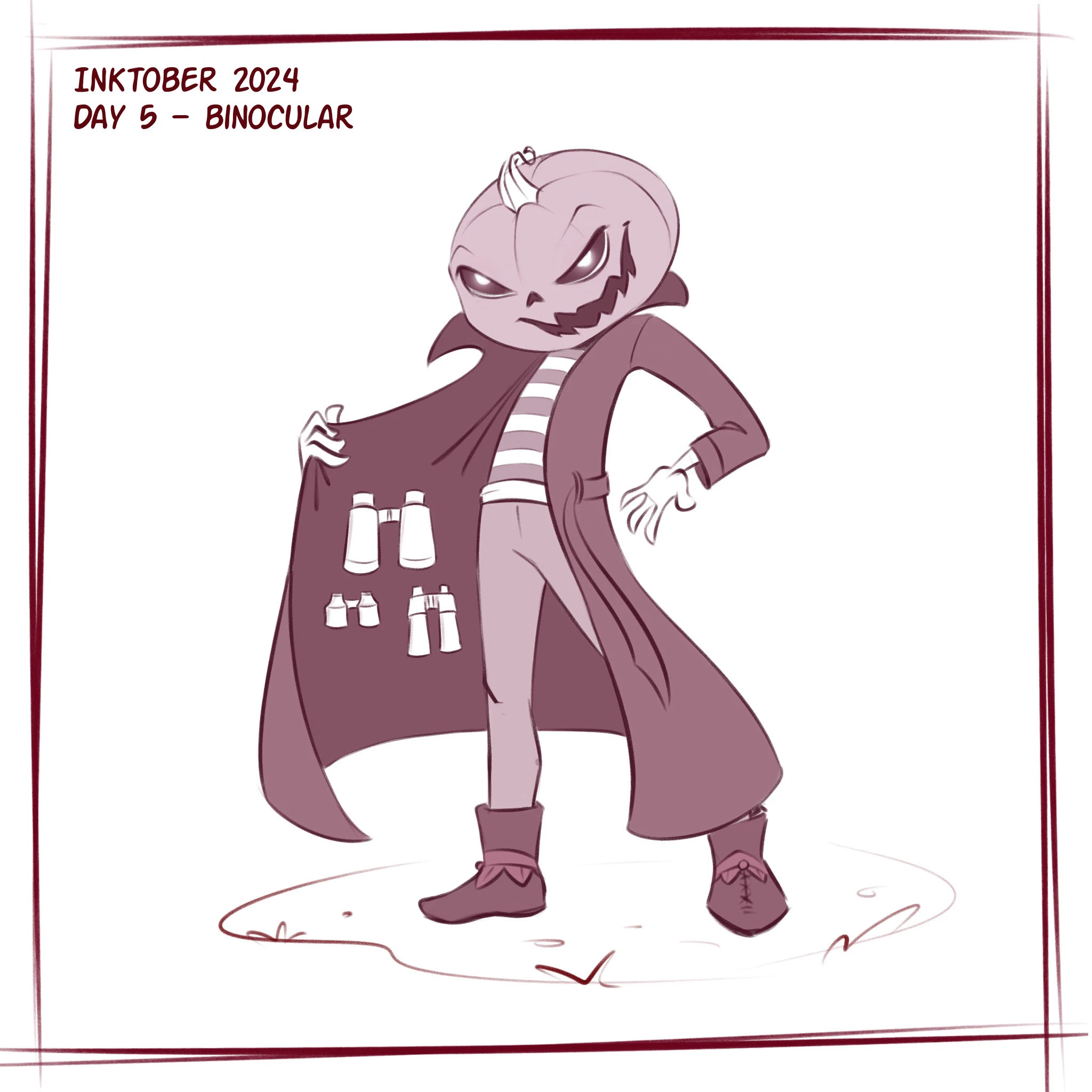 Inktober 2024 — Изображение №6 — Иллюстрация на Dprofile