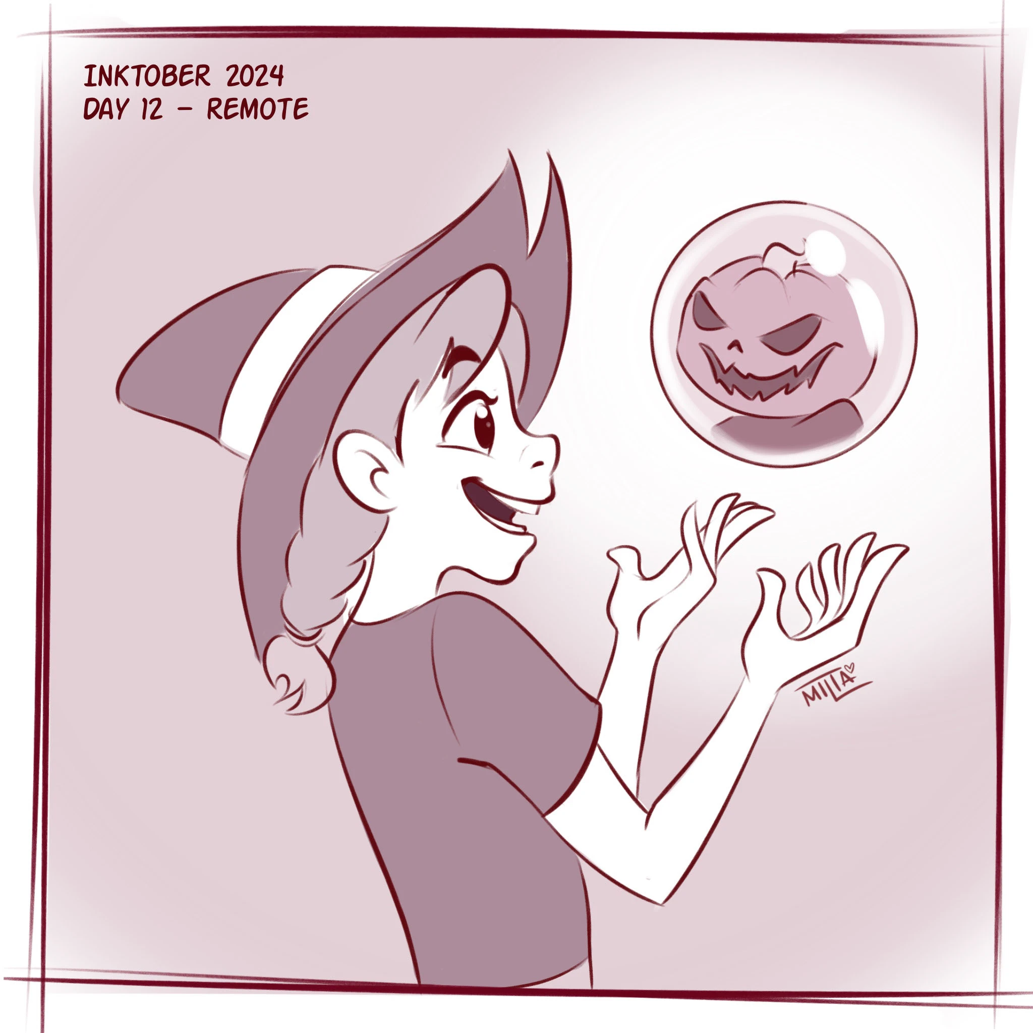 Inktober 2024 — Изображение №13 — Иллюстрация на Dprofile