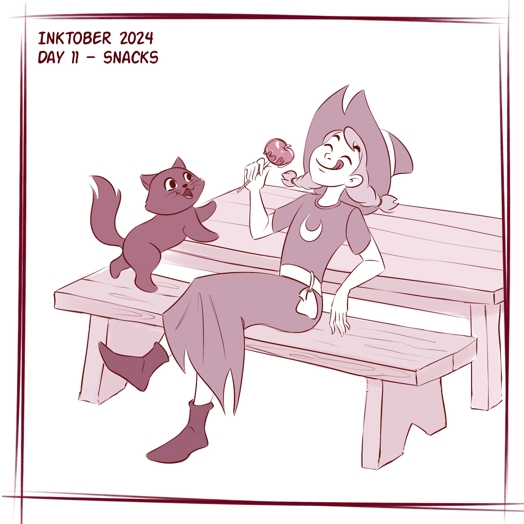 Inktober 2024 — Изображение №12 — Иллюстрация на Dprofile