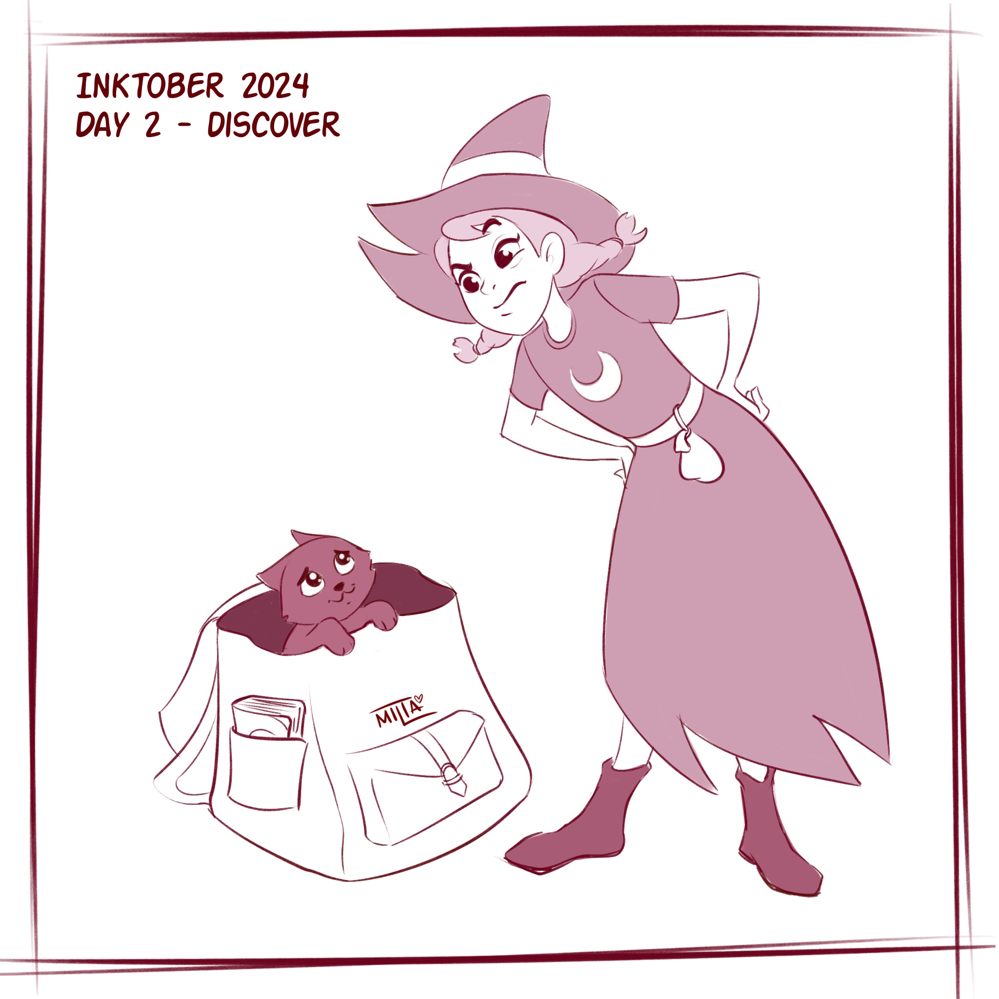 Inktober 2024 — Изображение №3 — Иллюстрация на Dprofile