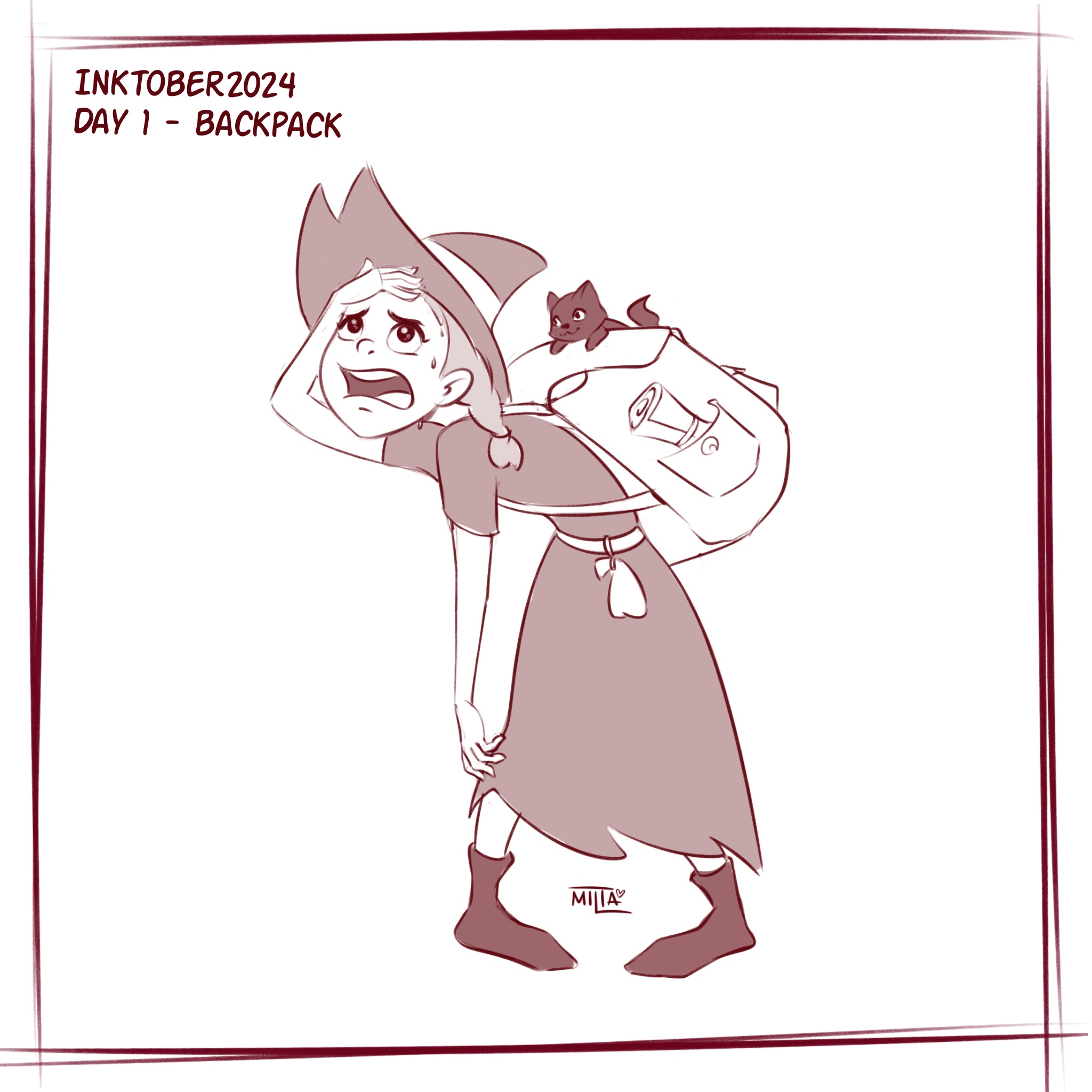 Inktober 2024 — Изображение №2 — Иллюстрация на Dprofile