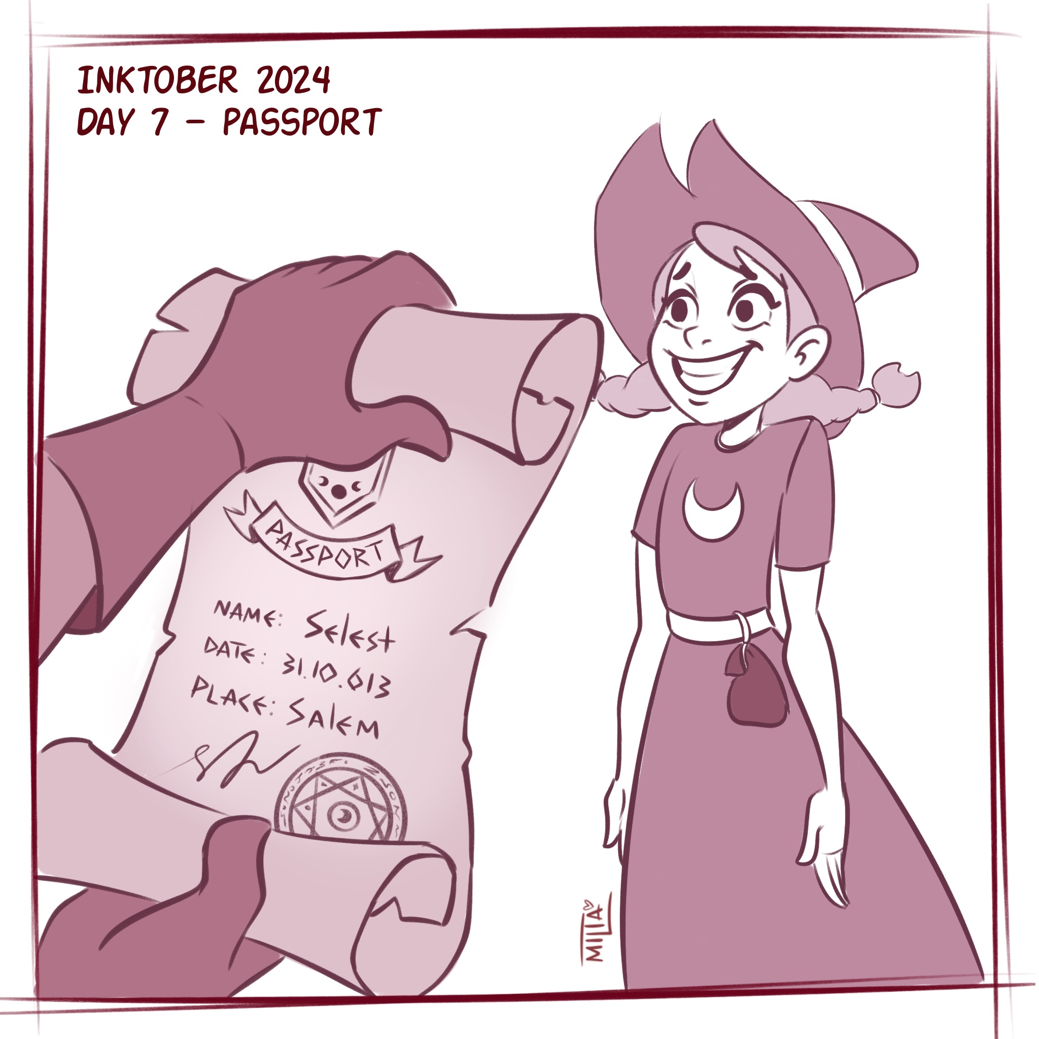 Inktober 2024 — Изображение №8 — Иллюстрация на Dprofile