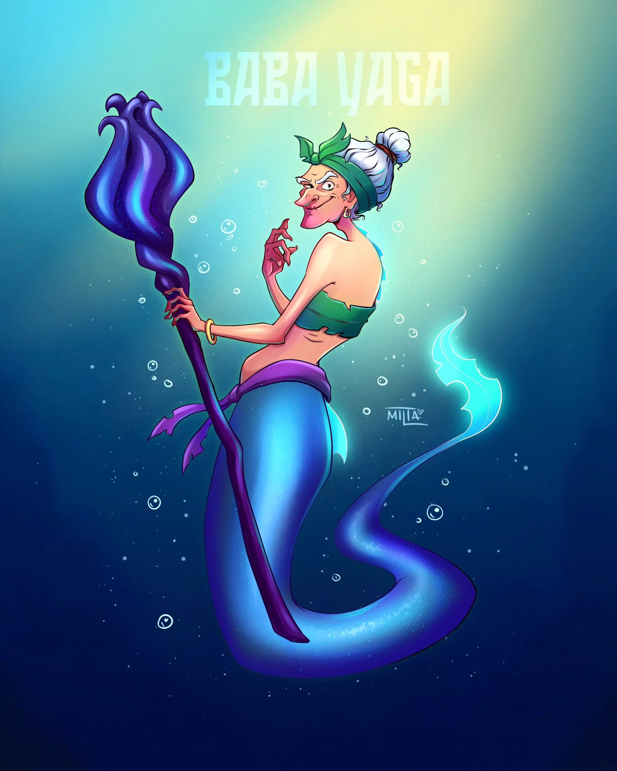 Mermay 2025 | персонажи славянских сказок — Изображение №6 — Иллюстрация на Dprofile