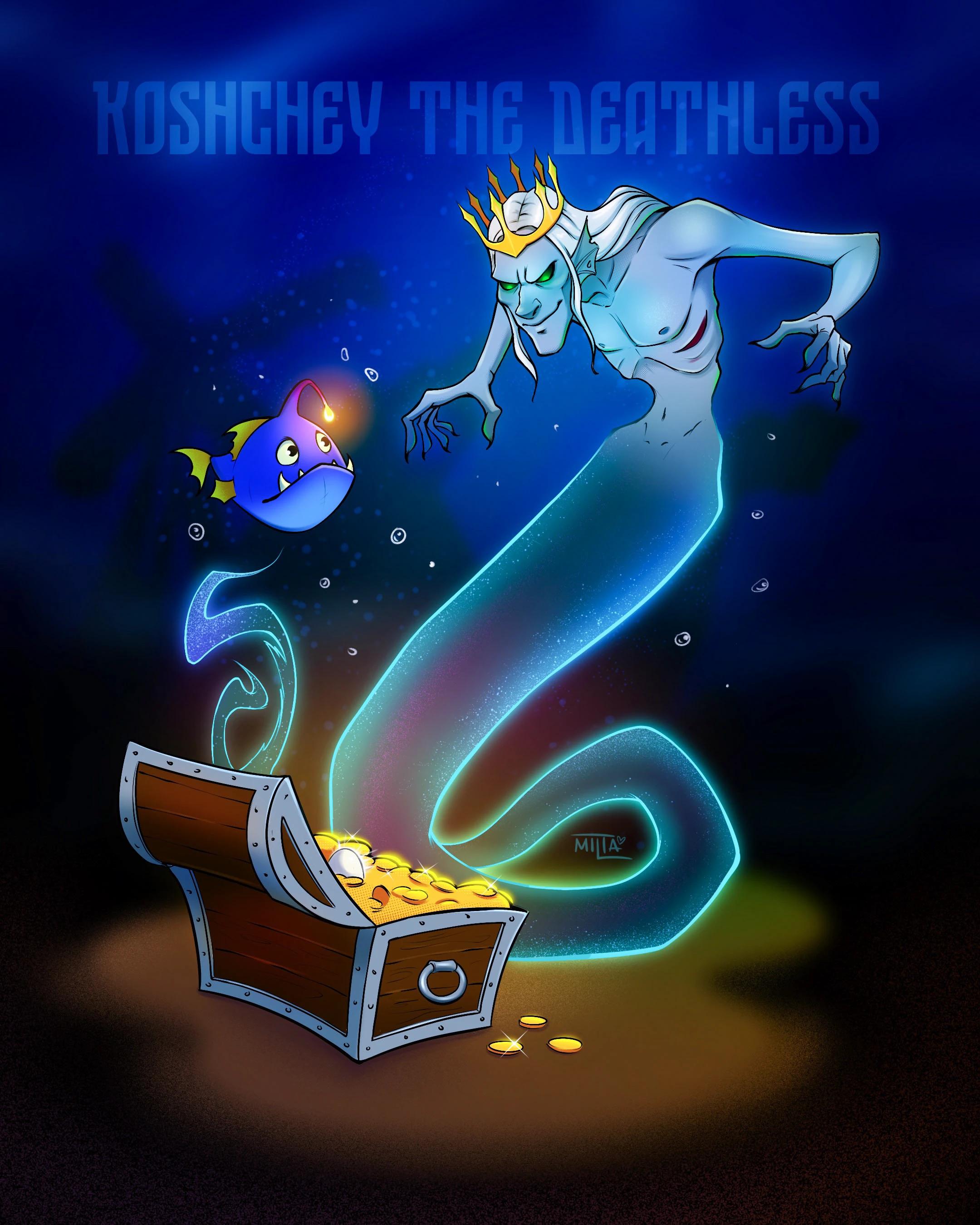 Mermay 2025 | персонажи славянских сказок — Изображение №3 — Иллюстрация на Dprofile