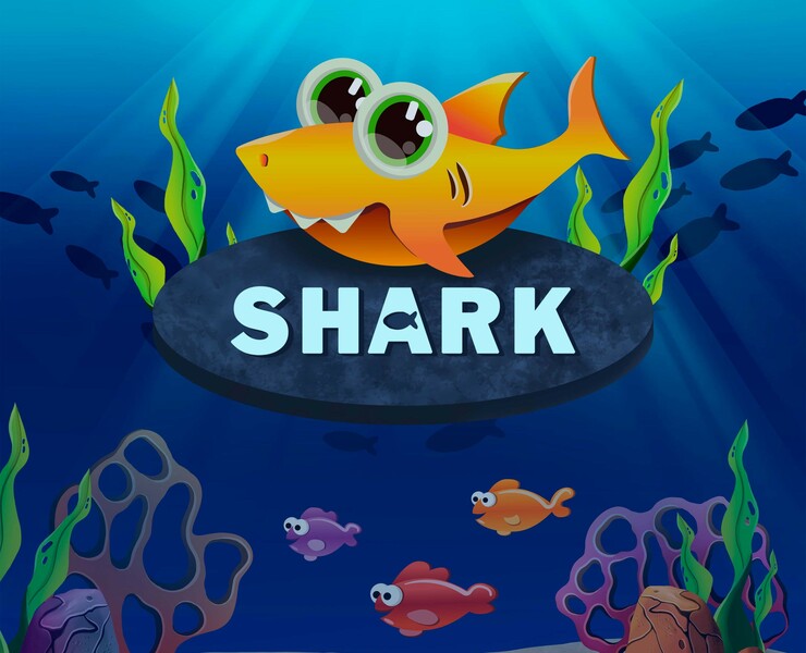 Игра "Акула" — Иллюстрация на Dprofile