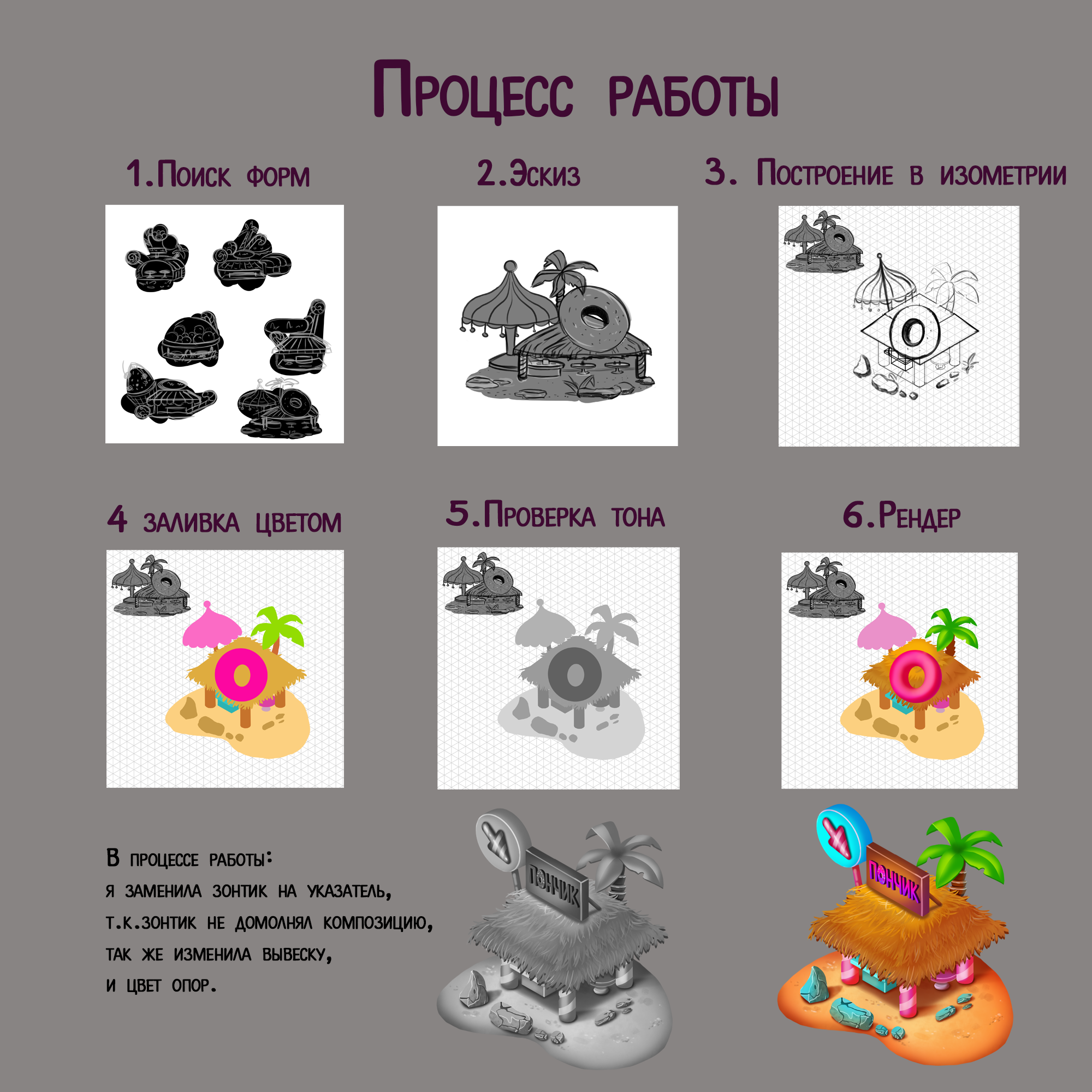 Домик в изометрии — Изображение №2 — Иллюстрация на Dprofile