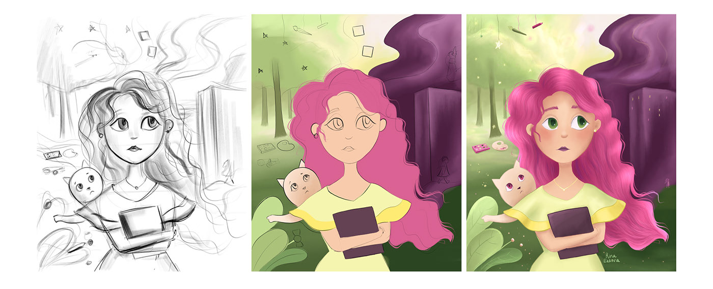 Art challenge «YOUR FOREST DREAM» — Изображение №6 — Иллюстрация на Dprofile