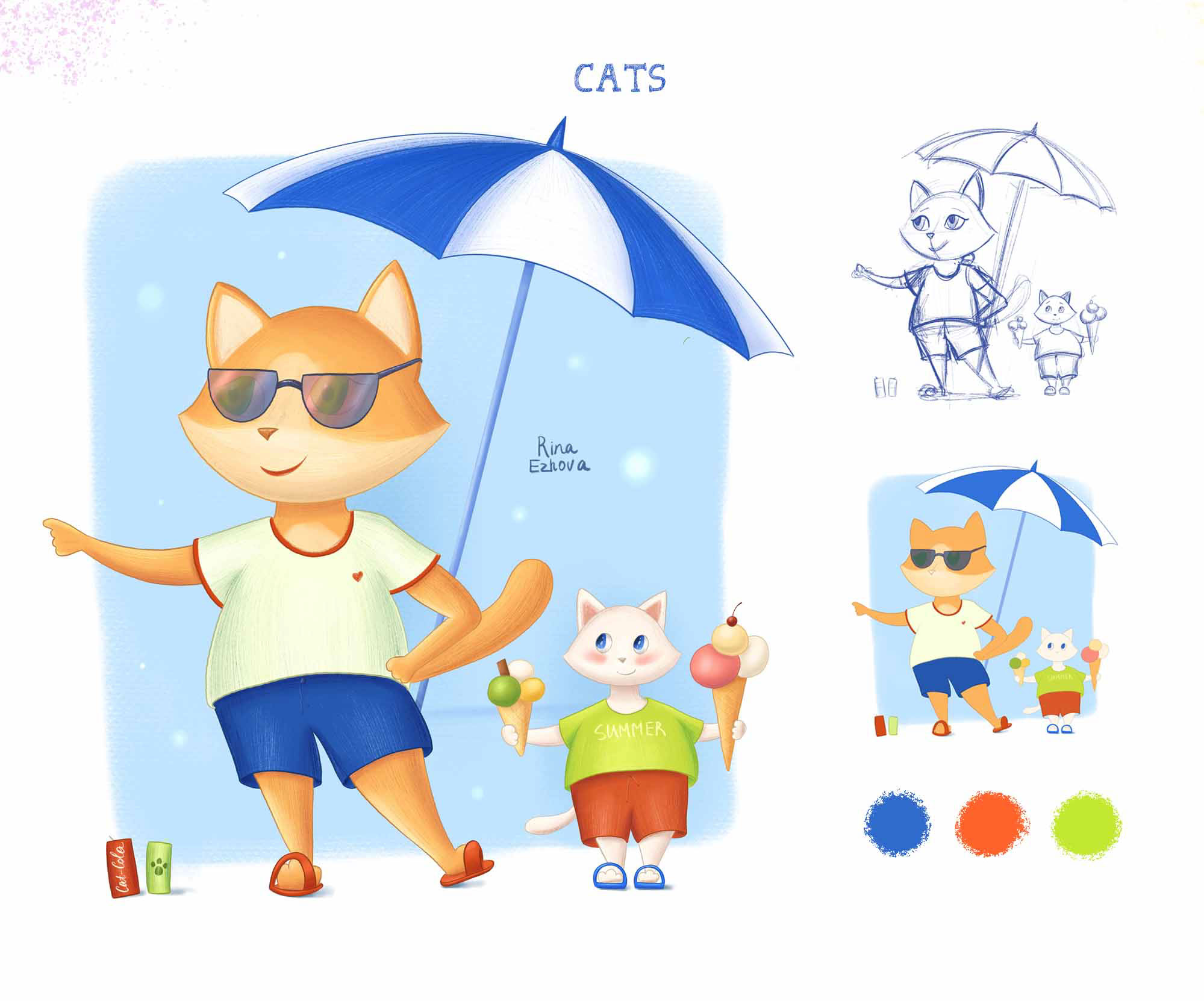 Animals characters — Изображение №2 — Иллюстрация на Dprofile