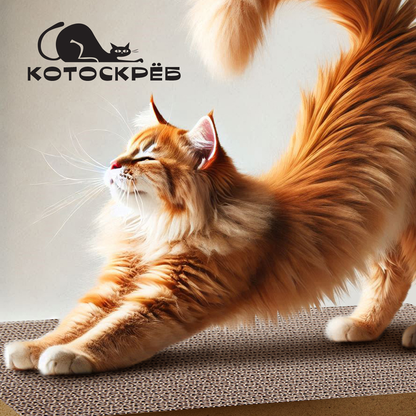 Котоскрёб - новое имя лежанки-когтеточки для пушистиков — Изображение №6 — Брендинг на Dprofile