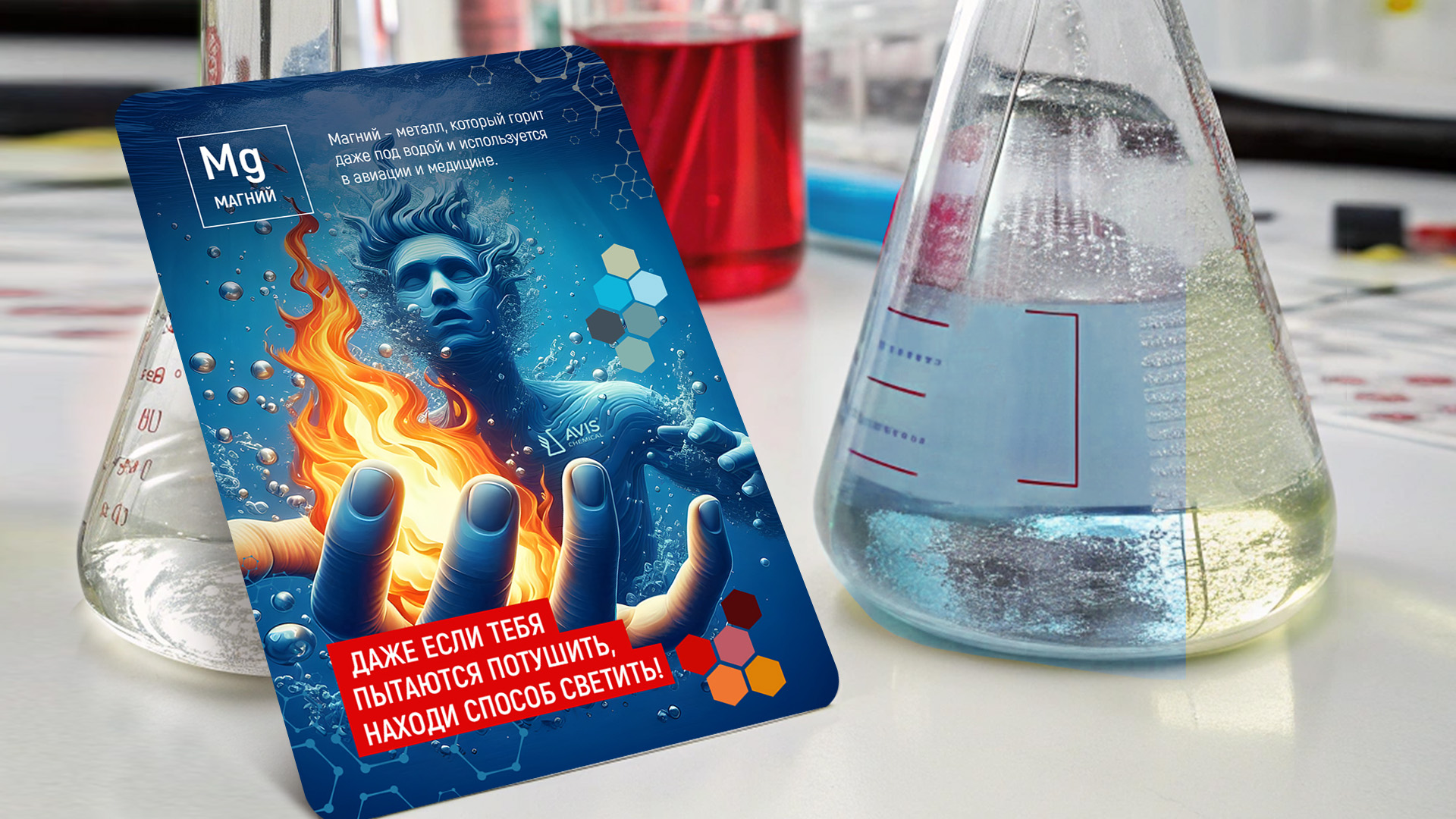 Дизайн метафорических карт для Avis Chemical — Изображение №5 — Брендинг, Иллюстрация на Dprofile