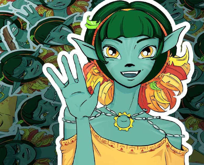 Стикерпак — Иллюстрация на Dprofile