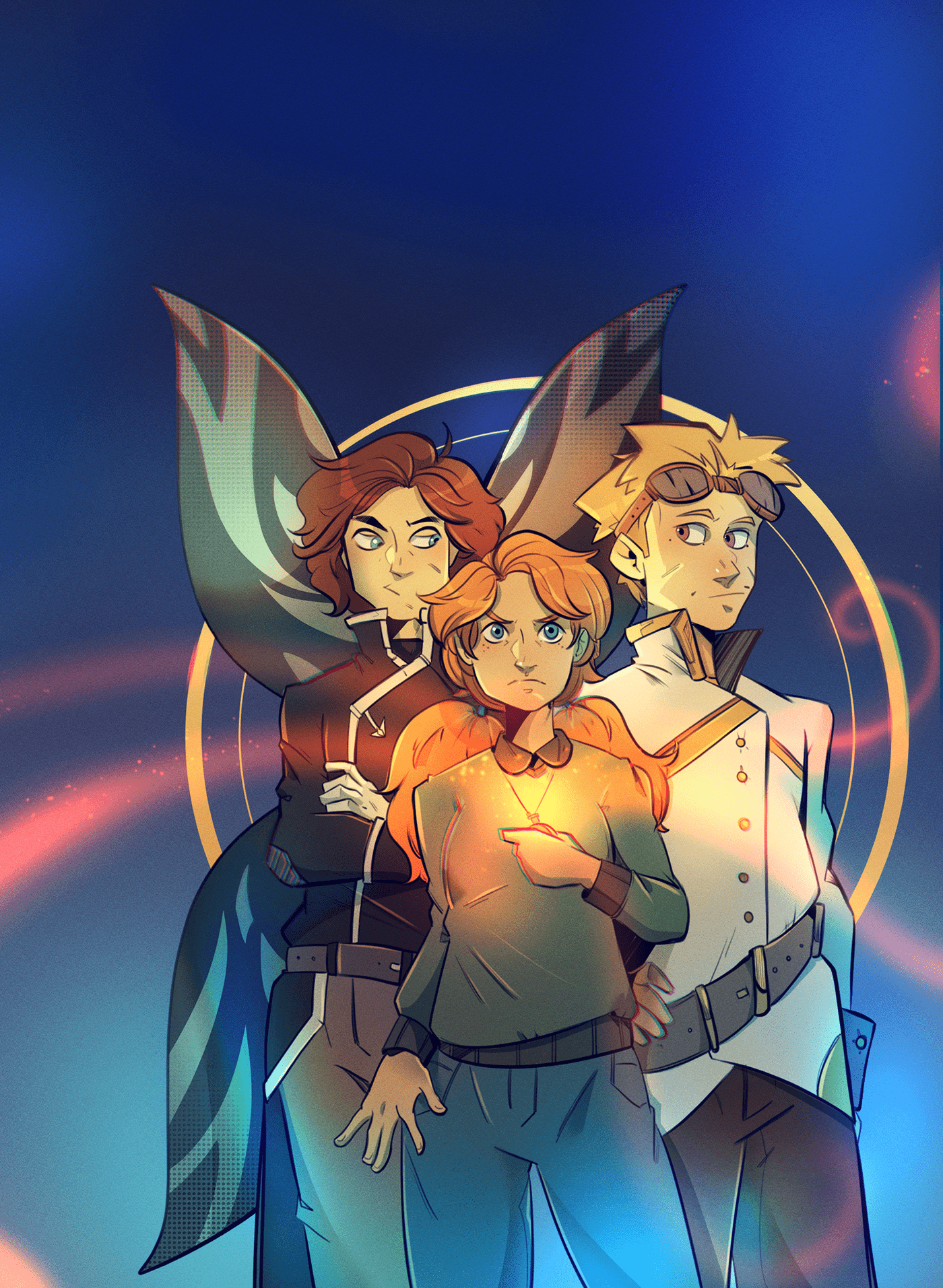 "Часодеи. Часовой ключ" обложка — Изображение №7 — Иллюстрация, Графика на Dprofile