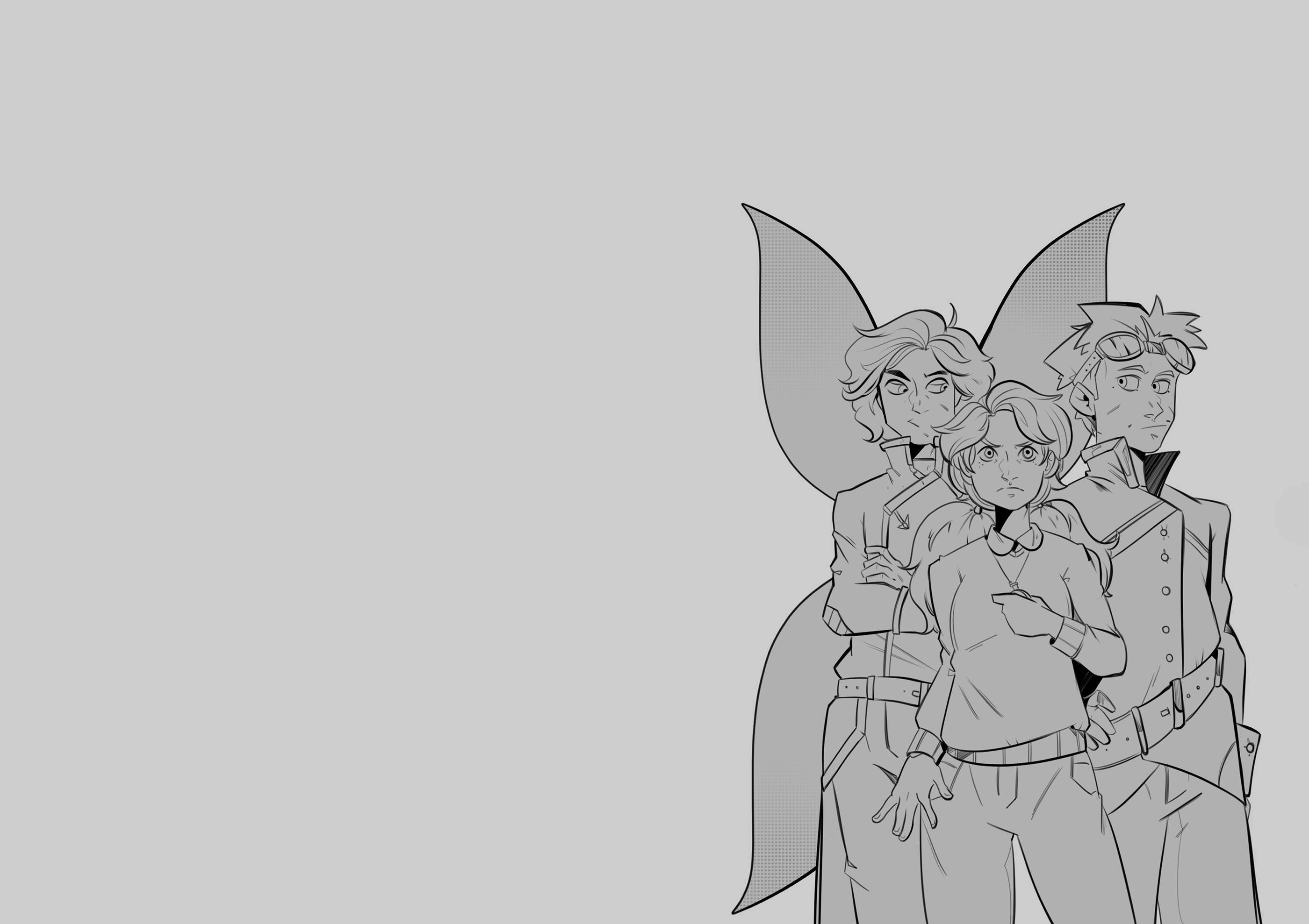 "Часодеи. Часовой ключ" обложка — Изображение №4 — Иллюстрация, Графика на Dprofile