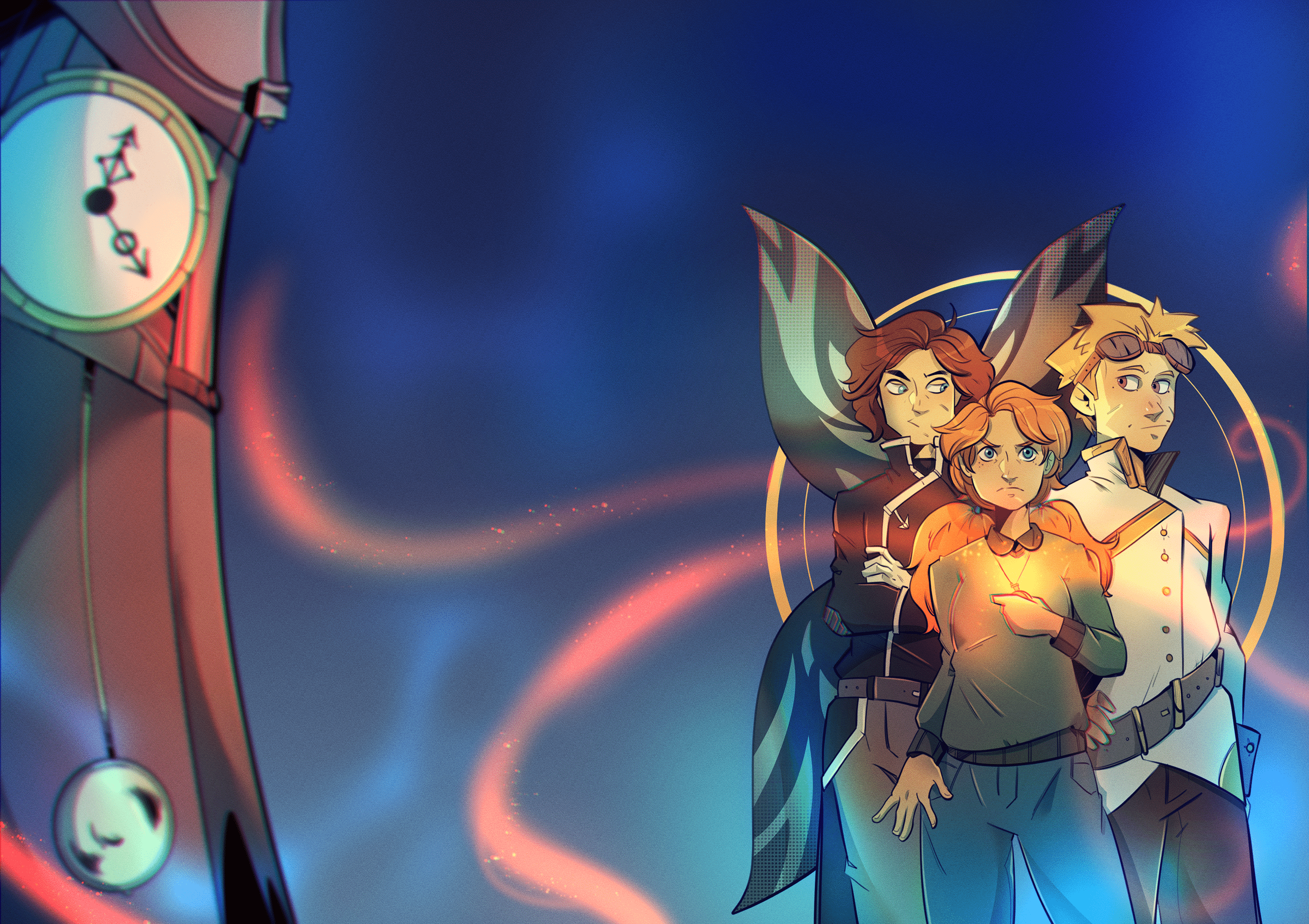 "Часодеи. Часовой ключ" обложка — Изображение №6 — Иллюстрация, Графика на Dprofile