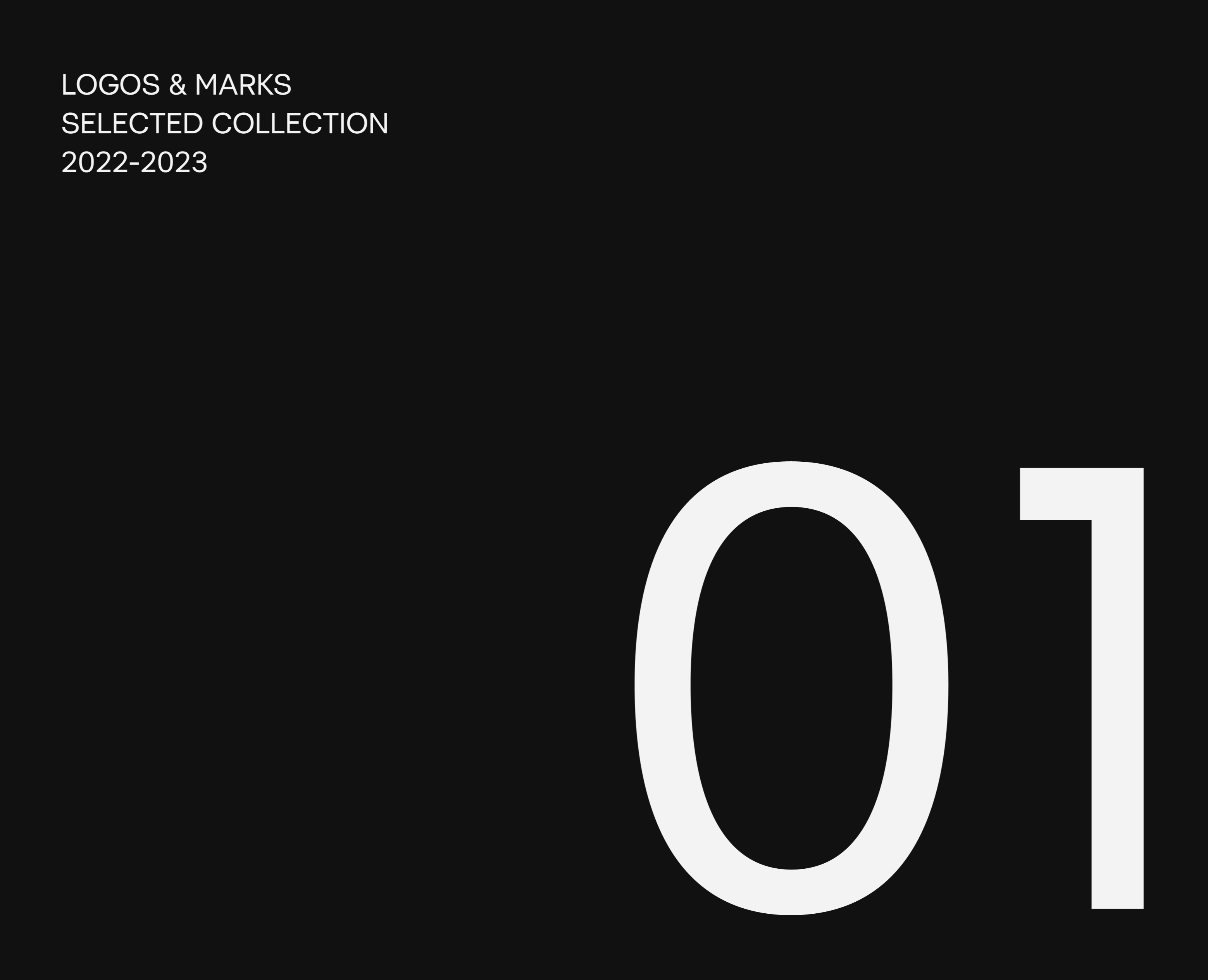 LOGOS & MARKS SELECTED COLLECTION / 01 на Dprofile