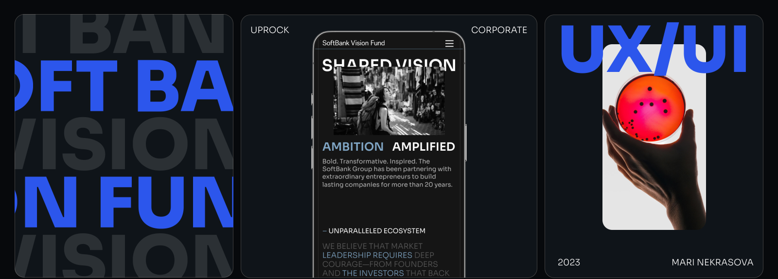 SoftBank Vision Fund | Corporate Redesign — Изображение №1 — Интерфейсы на Dprofile