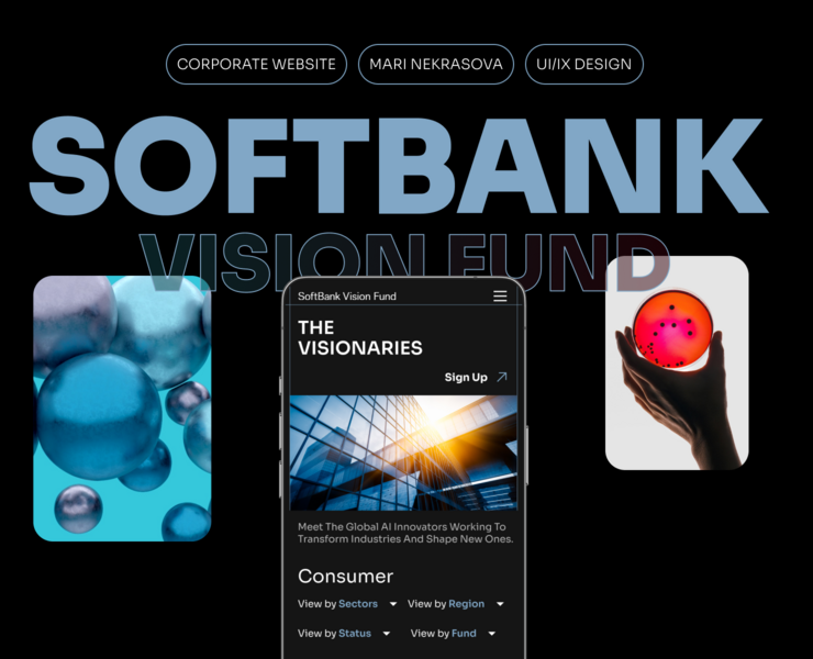 SoftBank Vision Fund | Corporate Redesign на Dprofile