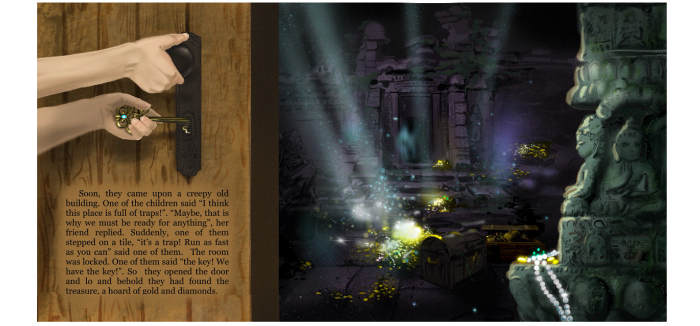 Mystery of wonder island. Book illustration — Изображение №16 — Иллюстрация, Графика на Dprofile