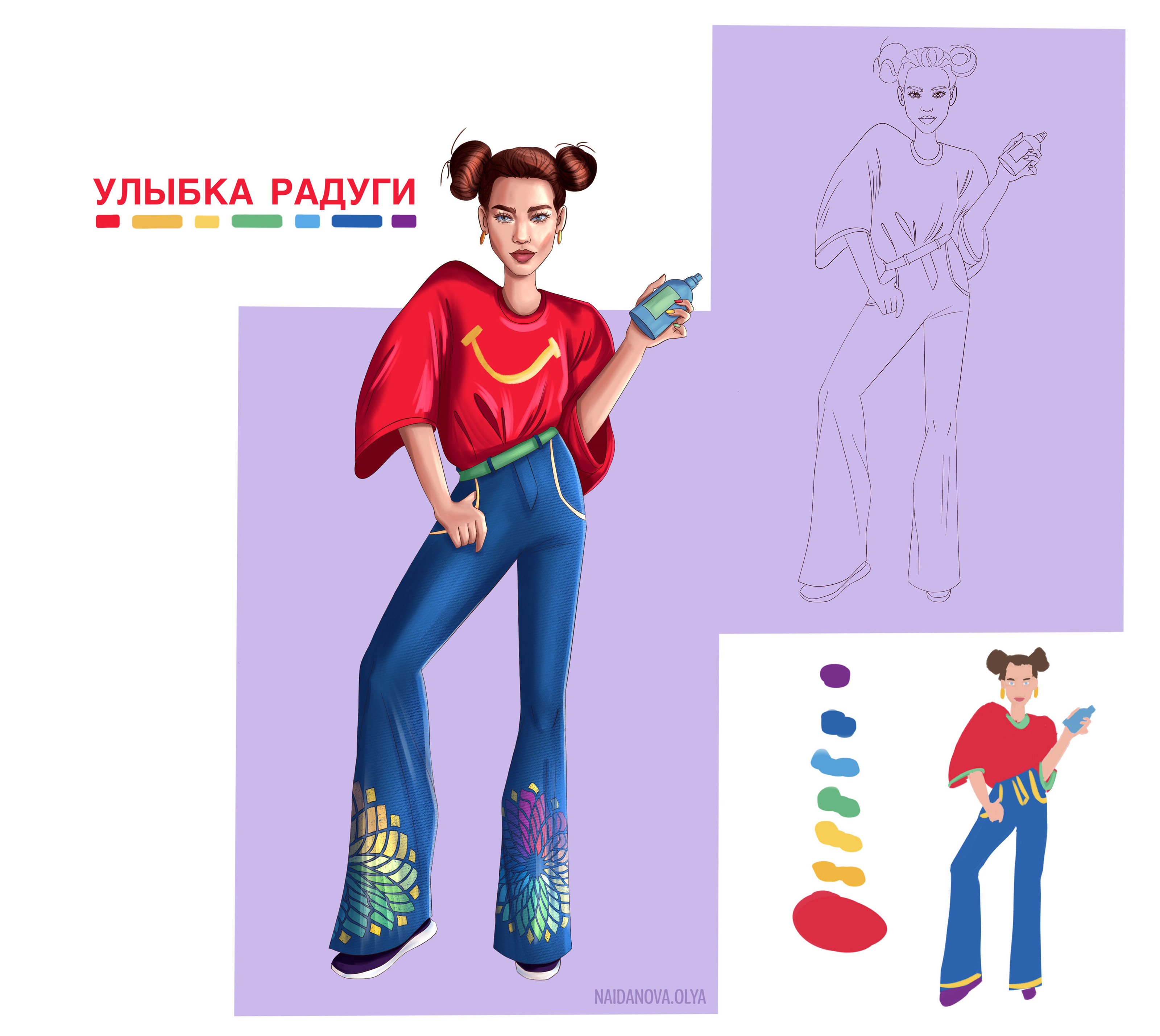 Дизайн персонажей — Изображение №3 — Иллюстрация на Dprofile