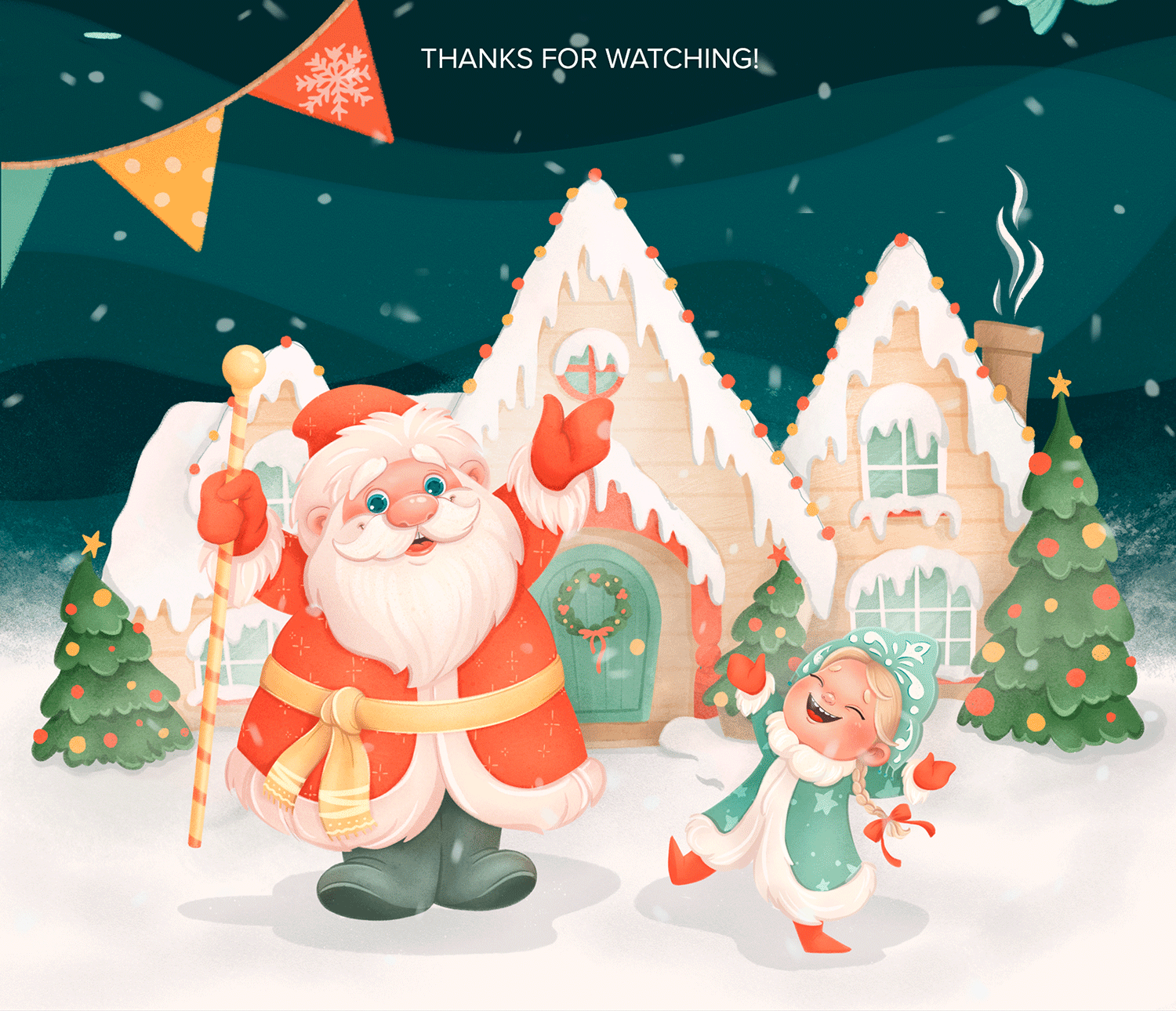SWEETS PACKAGING ILLUSTRATIONS FOR WINTER HOLIDAYS — Изображение №6 — Иллюстрация на Dprofile