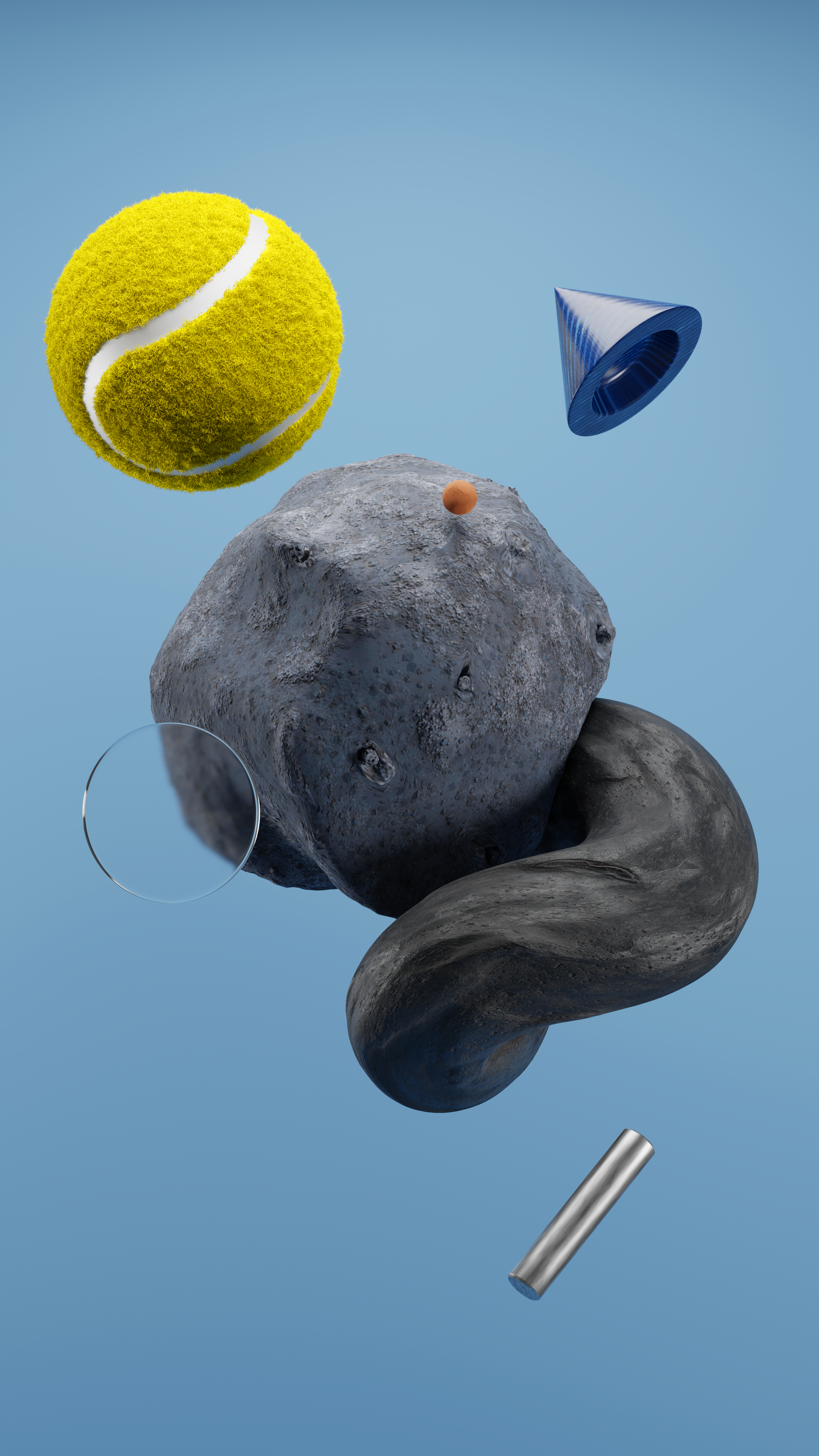 3D Abstract Posters / FREE — Изображение №5 — Иллюстрация, 3D на Dprofile
