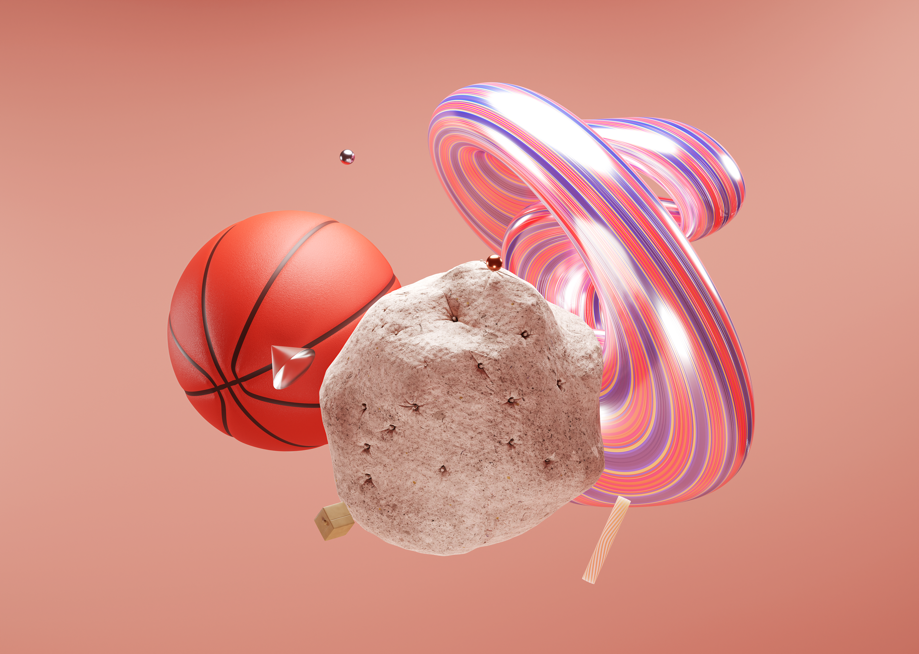 3D Abstract Posters / FREE — Изображение №2 — Иллюстрация, 3D на Dprofile