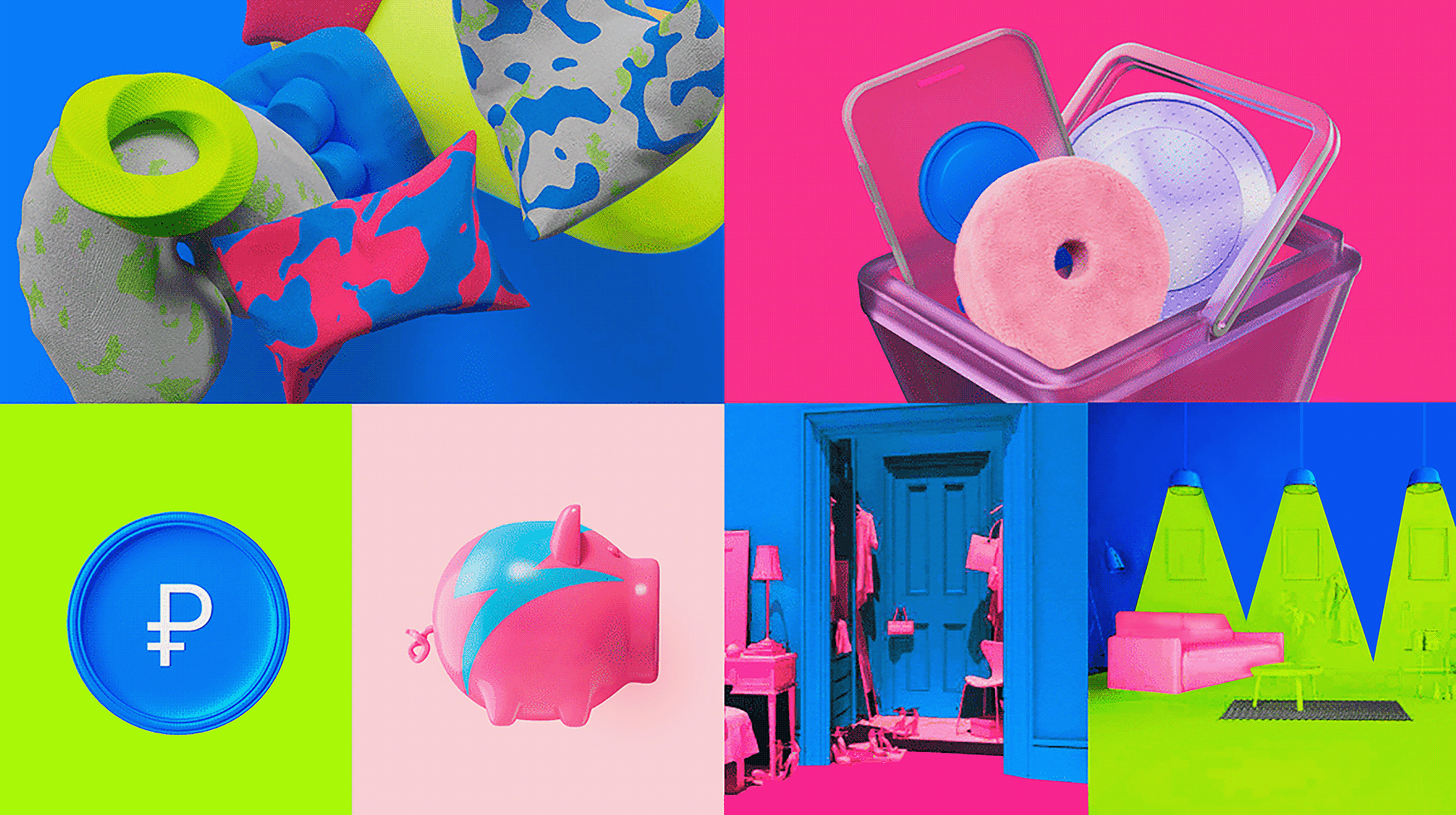 Ozon Bank Brand Architecture — Изображение №9 — Брендинг, 3D на Dprofile