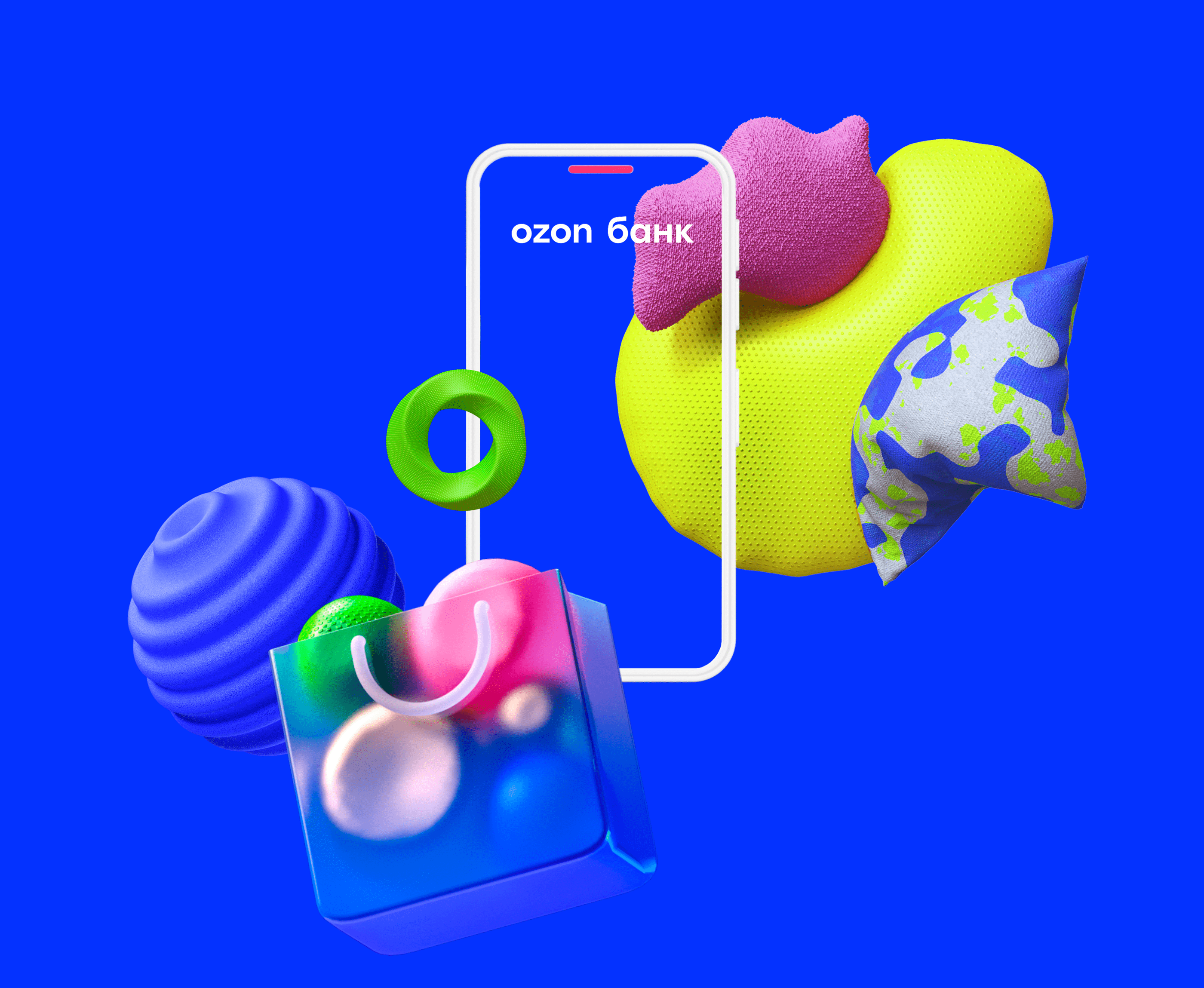 Ozon Bank Brand Architecture — Изображение №1 — Брендинг, 3D на Dprofile
