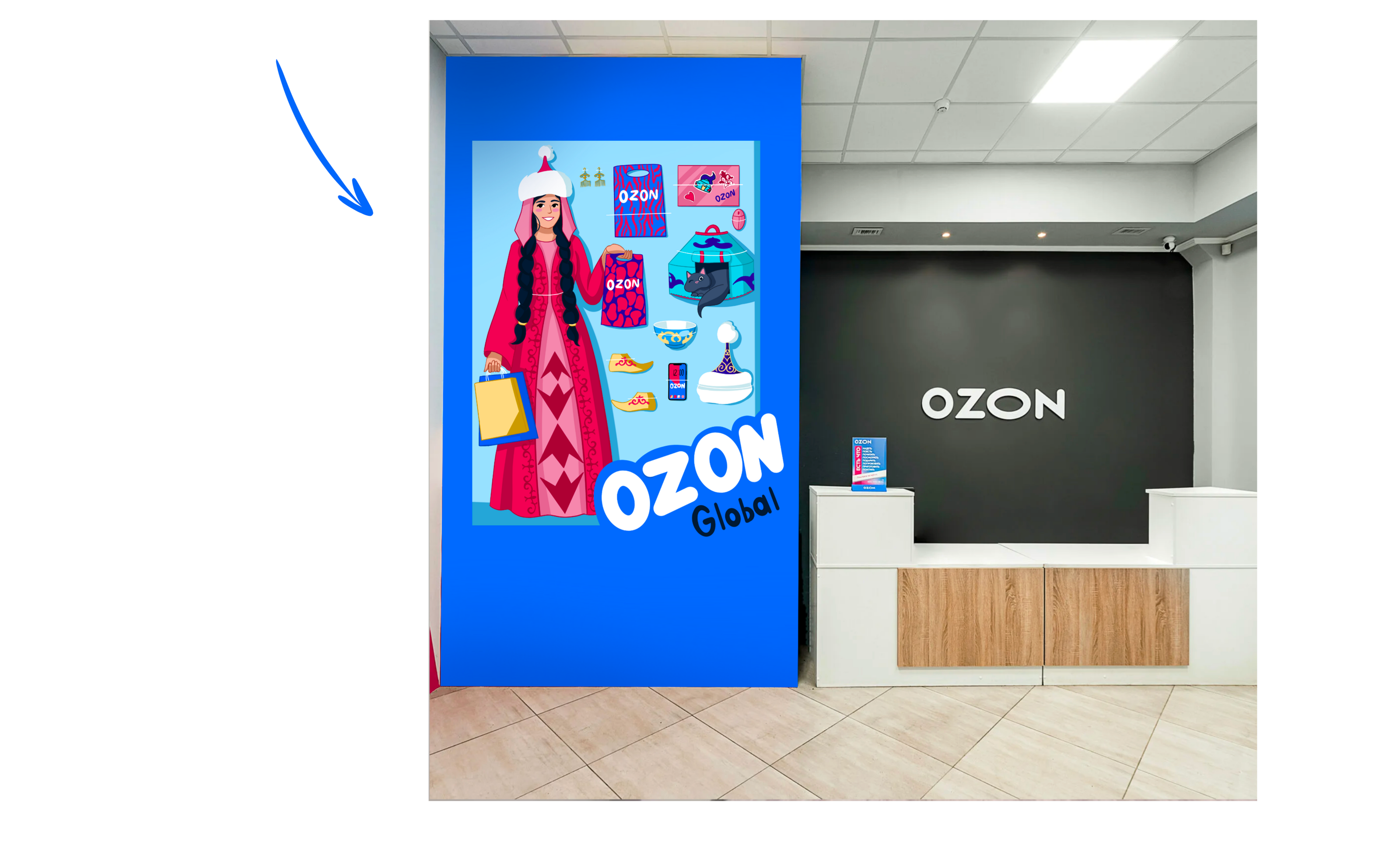 Иллюстрации для Ozon ballon — Изображение №12 — Брендинг, Иллюстрация на Dprofile
