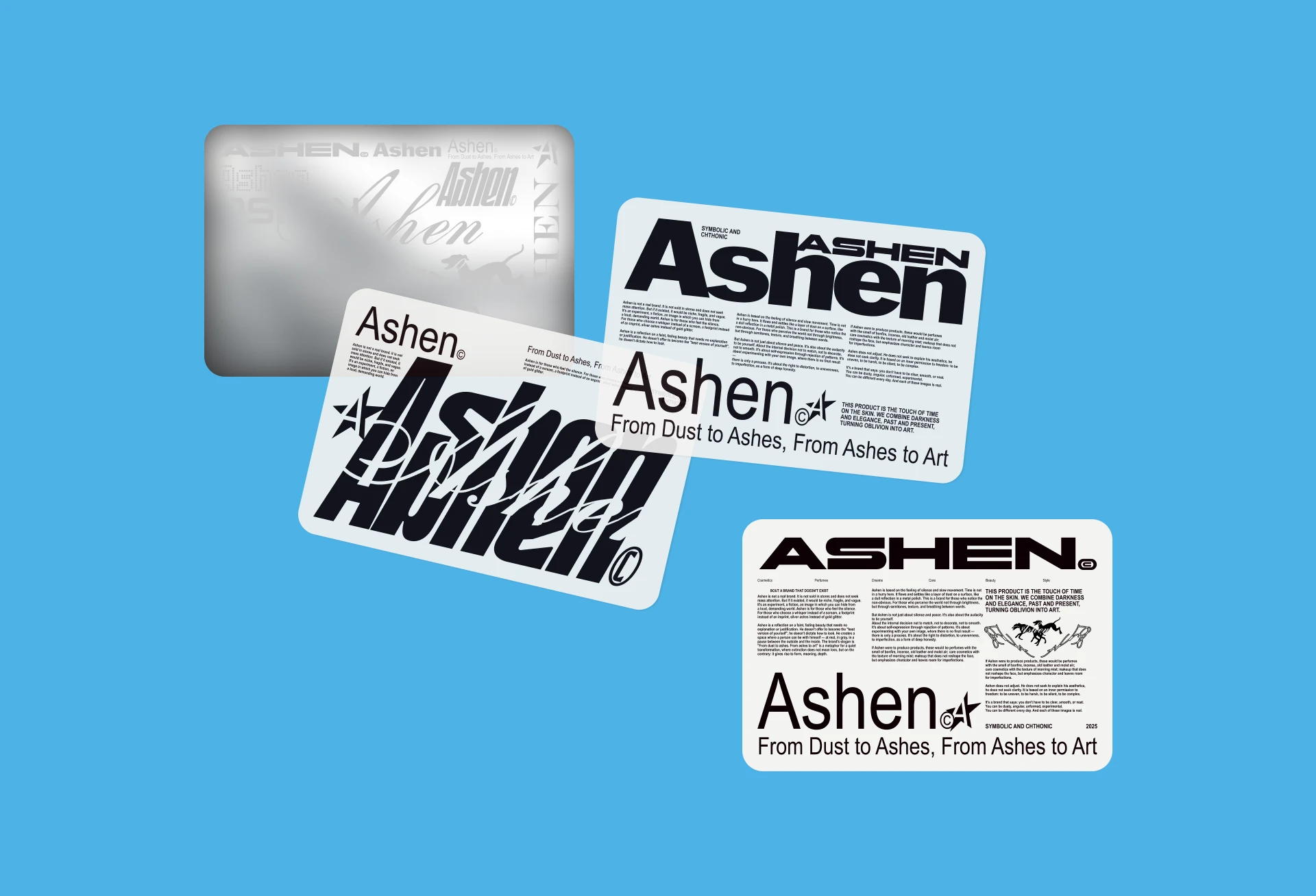Ashen© Дизайн бьюти бренда — Изображение №11 — Интерфейсы, Брендинг на Dprofile