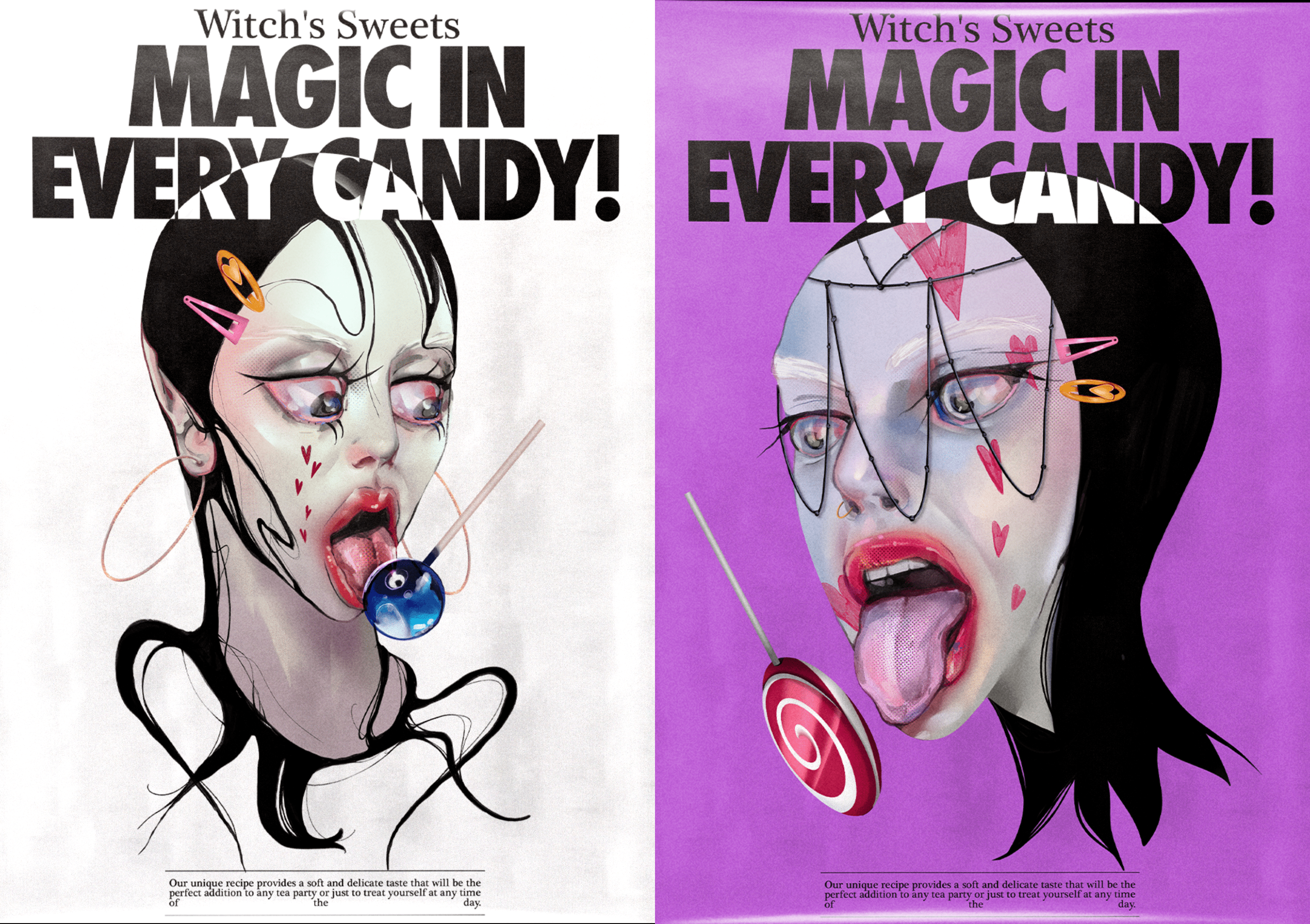 Candy branding based on illustrations — Изображение №4 — Брендинг, Иллюстрация на Dprofile