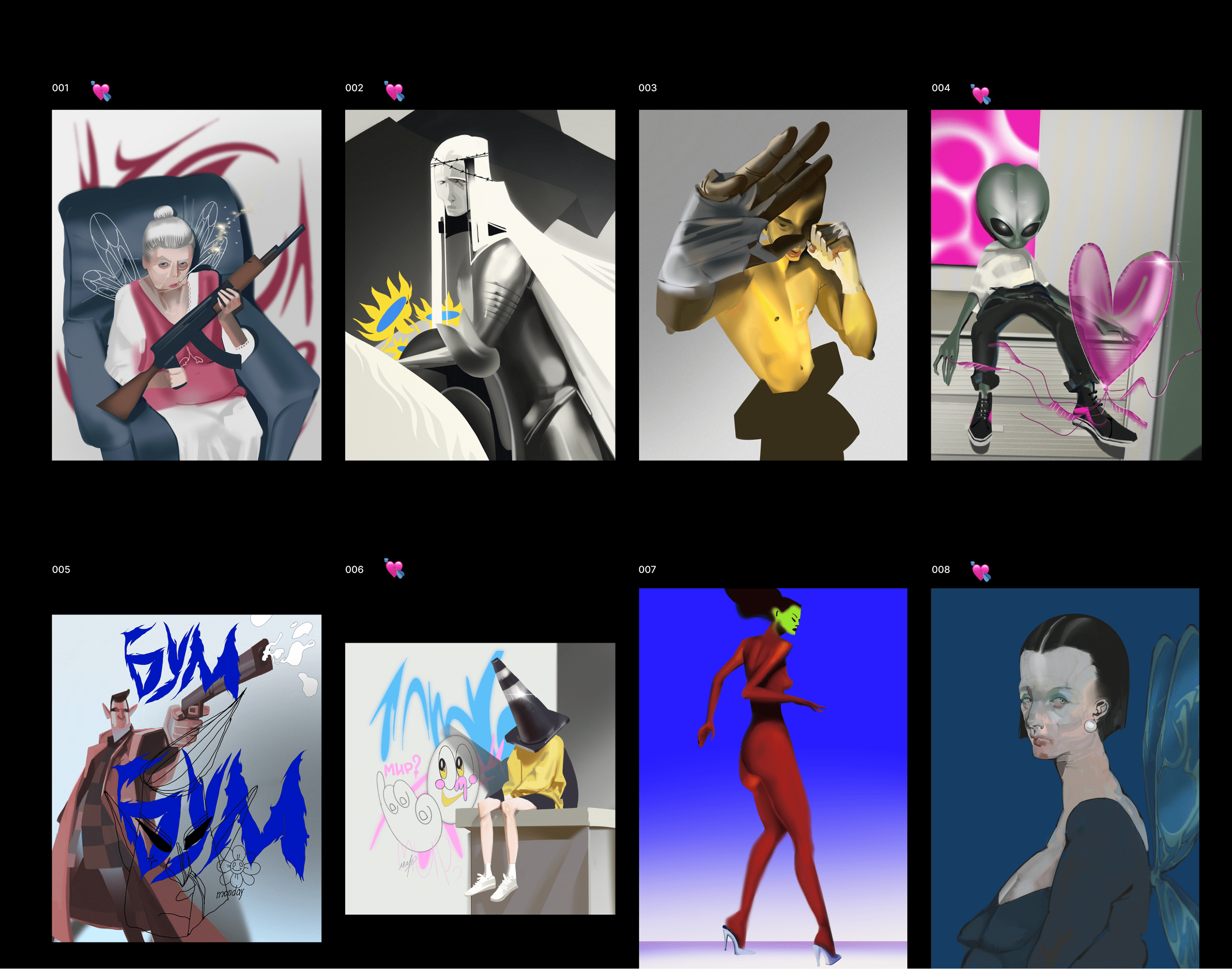 Visually Speaking/Portfolio of illustrations/2021-2023 — Изображение №2 — Иллюстрация на Dprofile