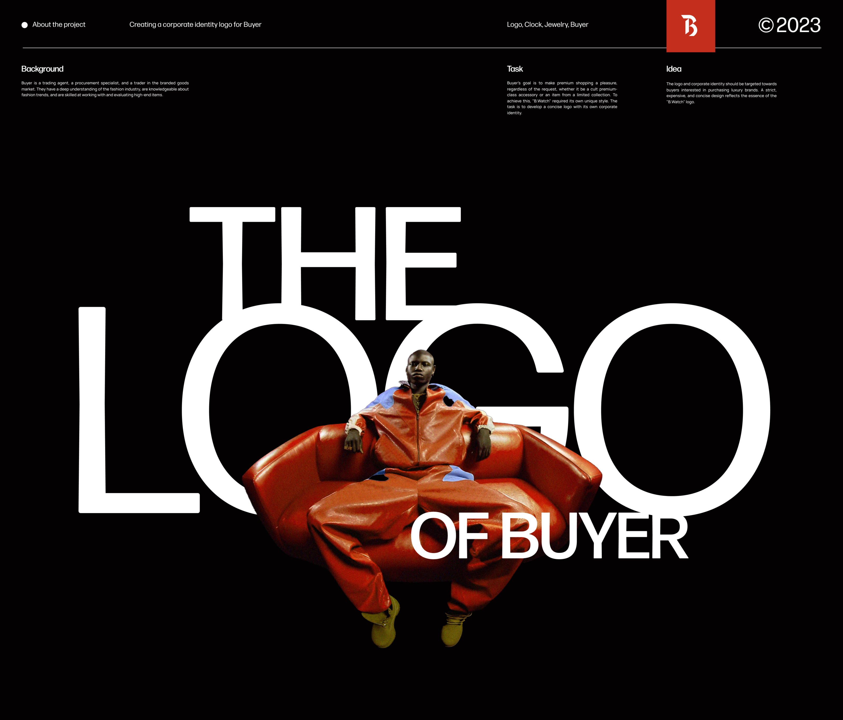 THE LOGO OF BUYER//2023 — Изображение №1 — Брендинг на Dprofile