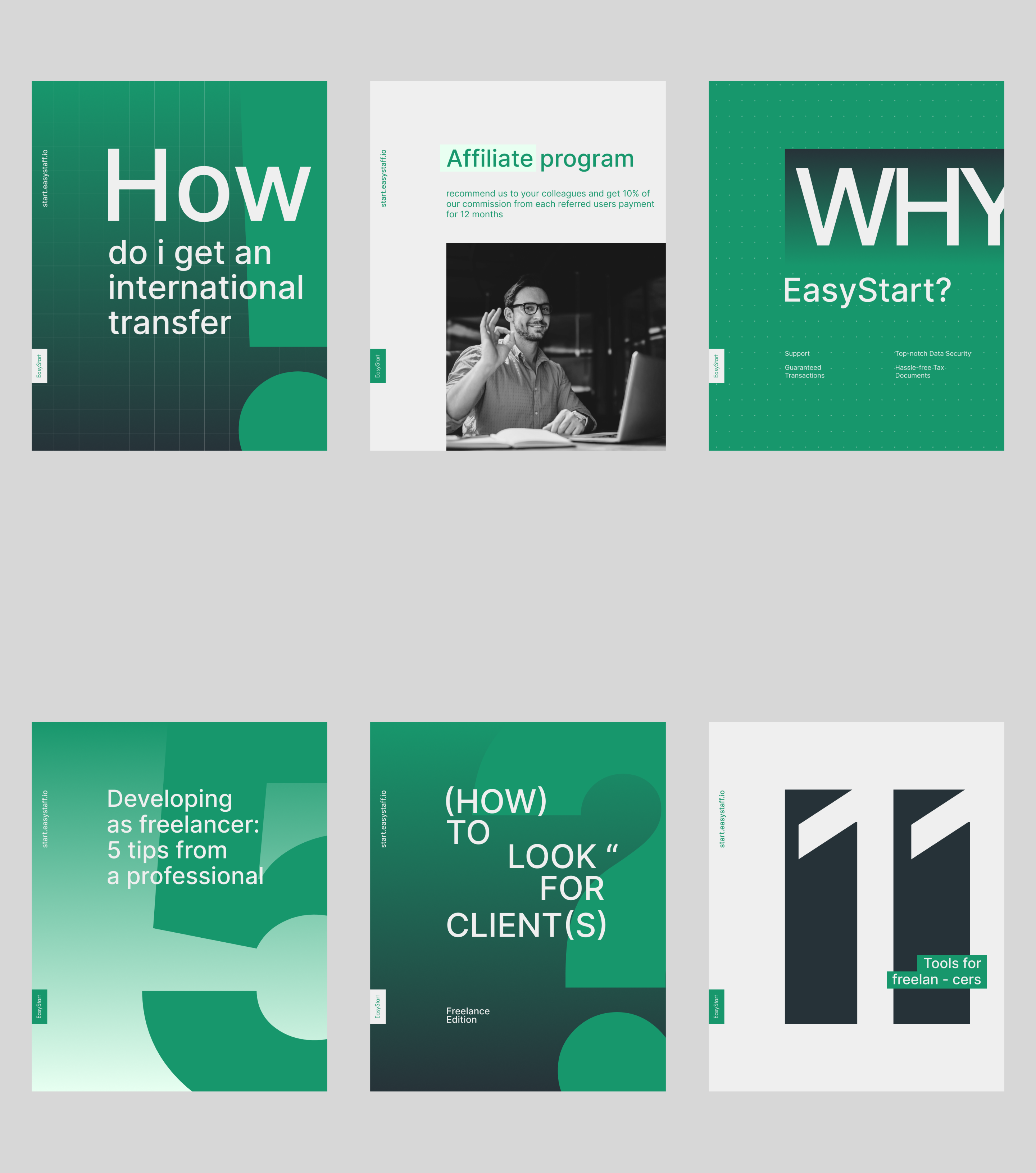 Design for social networks/EasyStart/2024 — Изображение №13 — Брендинг, Маркетинг на Dprofile
