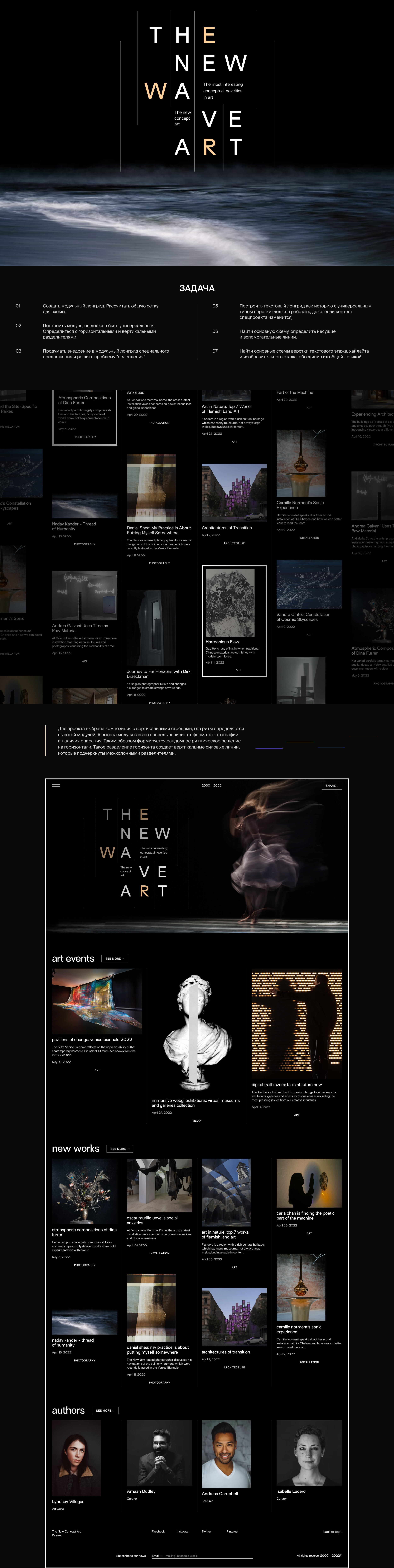 The New Wave Art — Изображение №1 — Интерфейсы на Dprofile