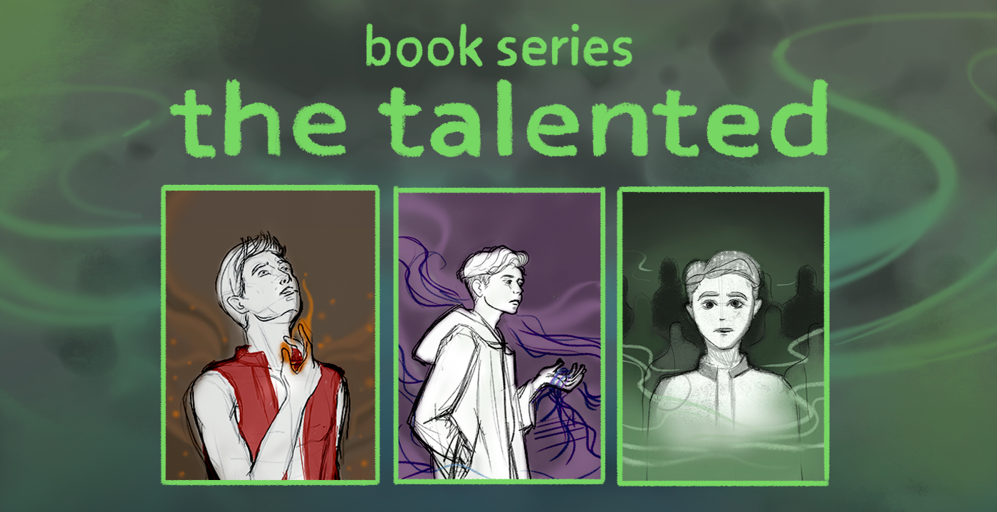 Книжная серия " Талантливые " — Изображение №1 — Иллюстрация, Маркетинг на Dprofile