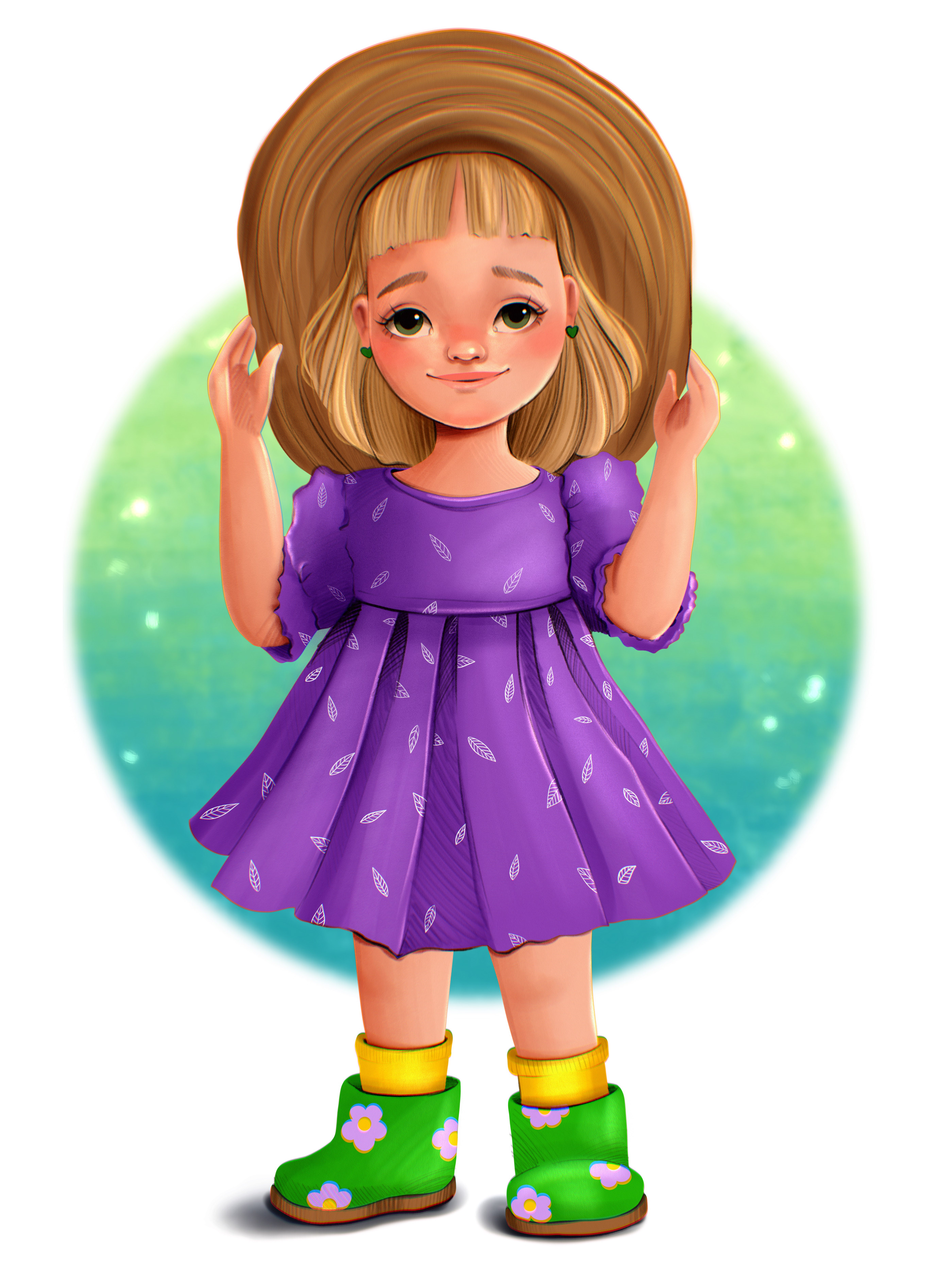 Character design little girls — Изображение №3 — Брендинг, Иллюстрация на Dprofile