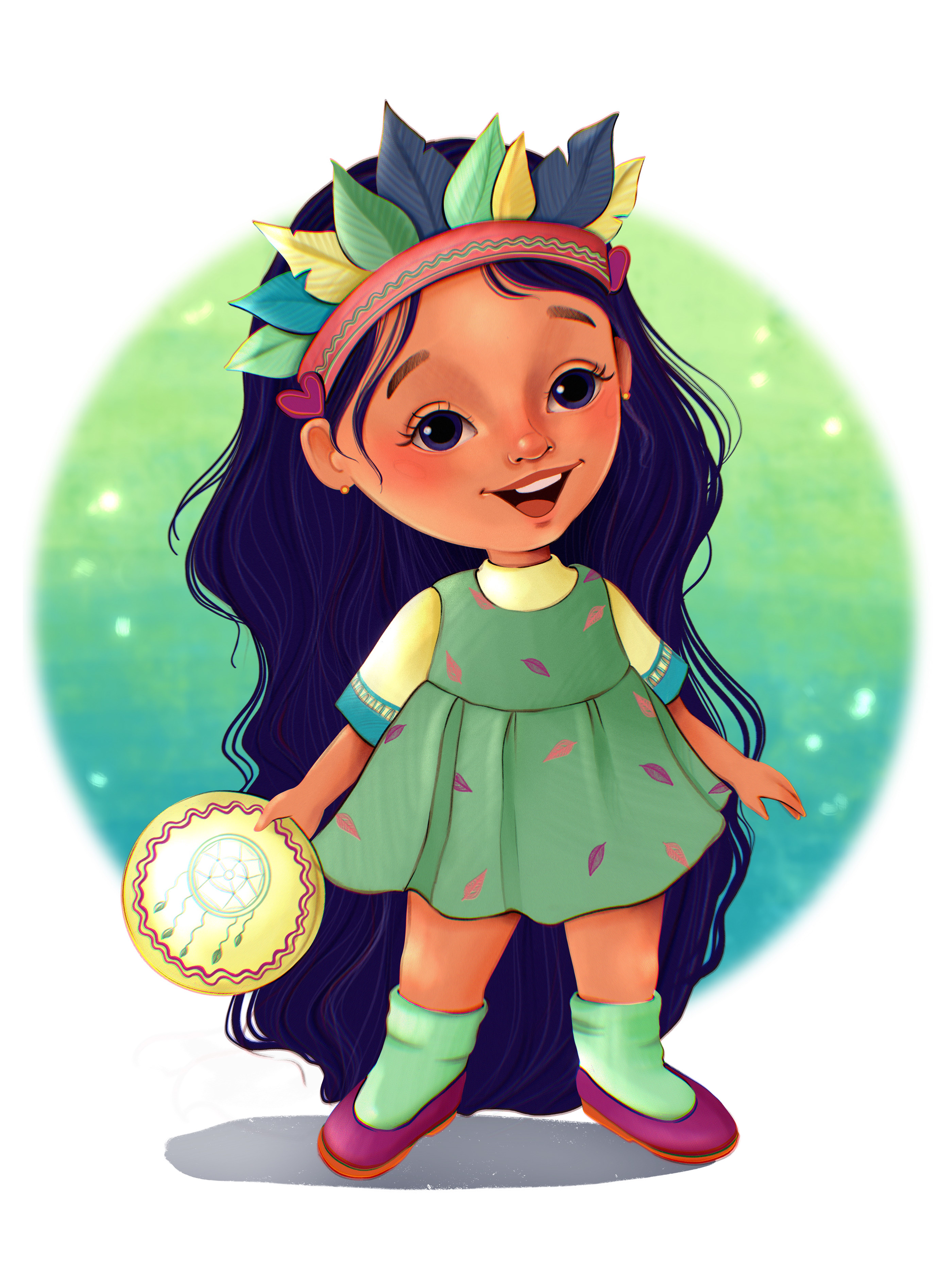 Character design little girls — Изображение №1 — Брендинг, Иллюстрация на Dprofile