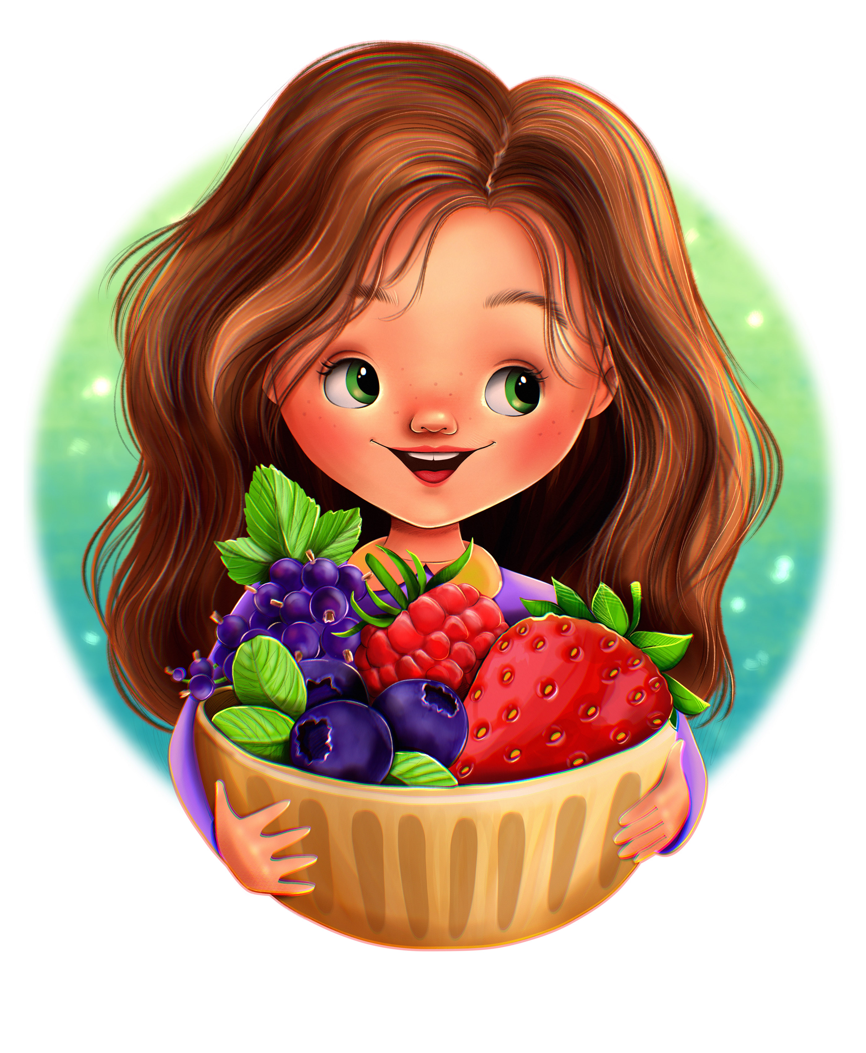Character design little girls — Изображение №5 — Брендинг, Иллюстрация на Dprofile